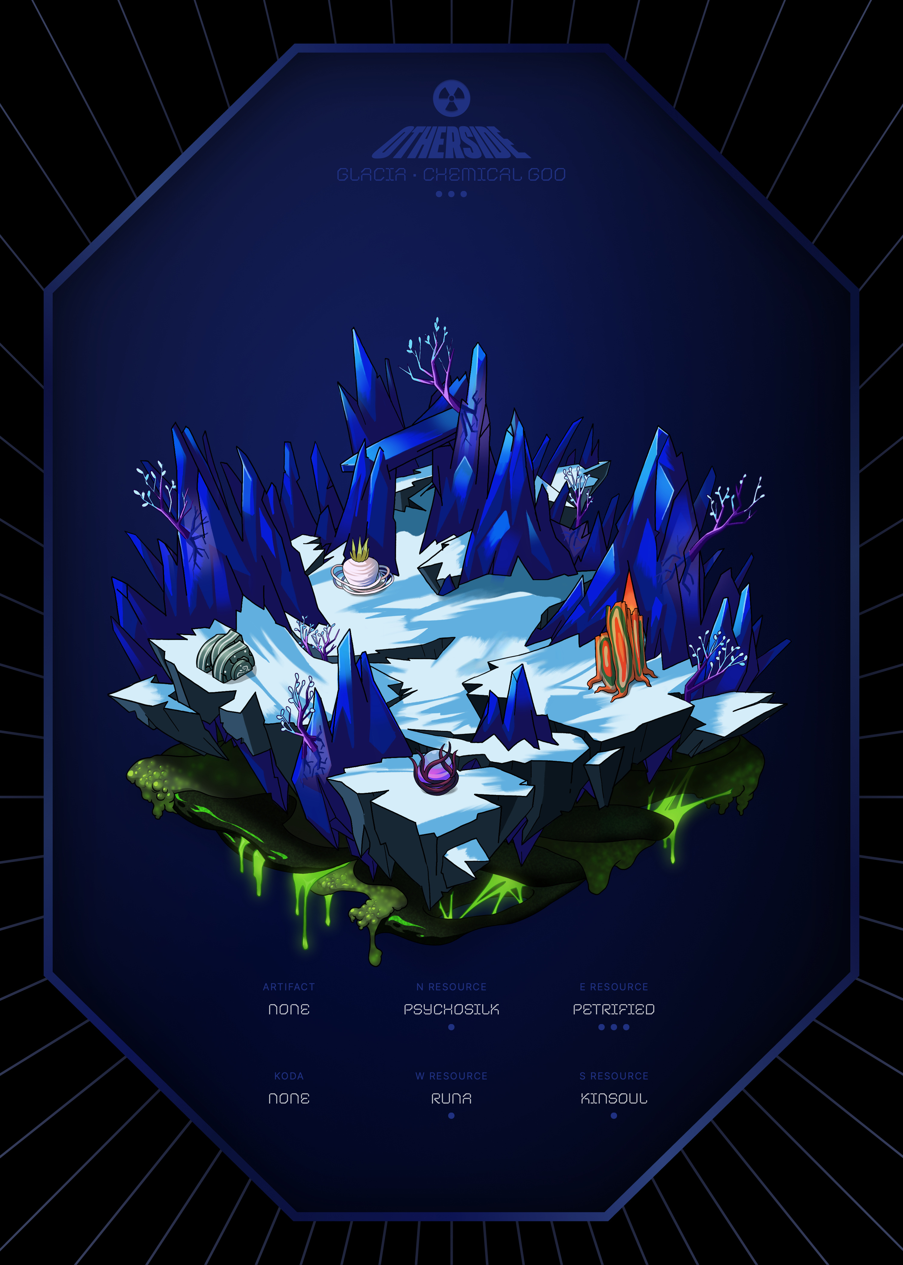 Otherdeed #14966 — Glacia