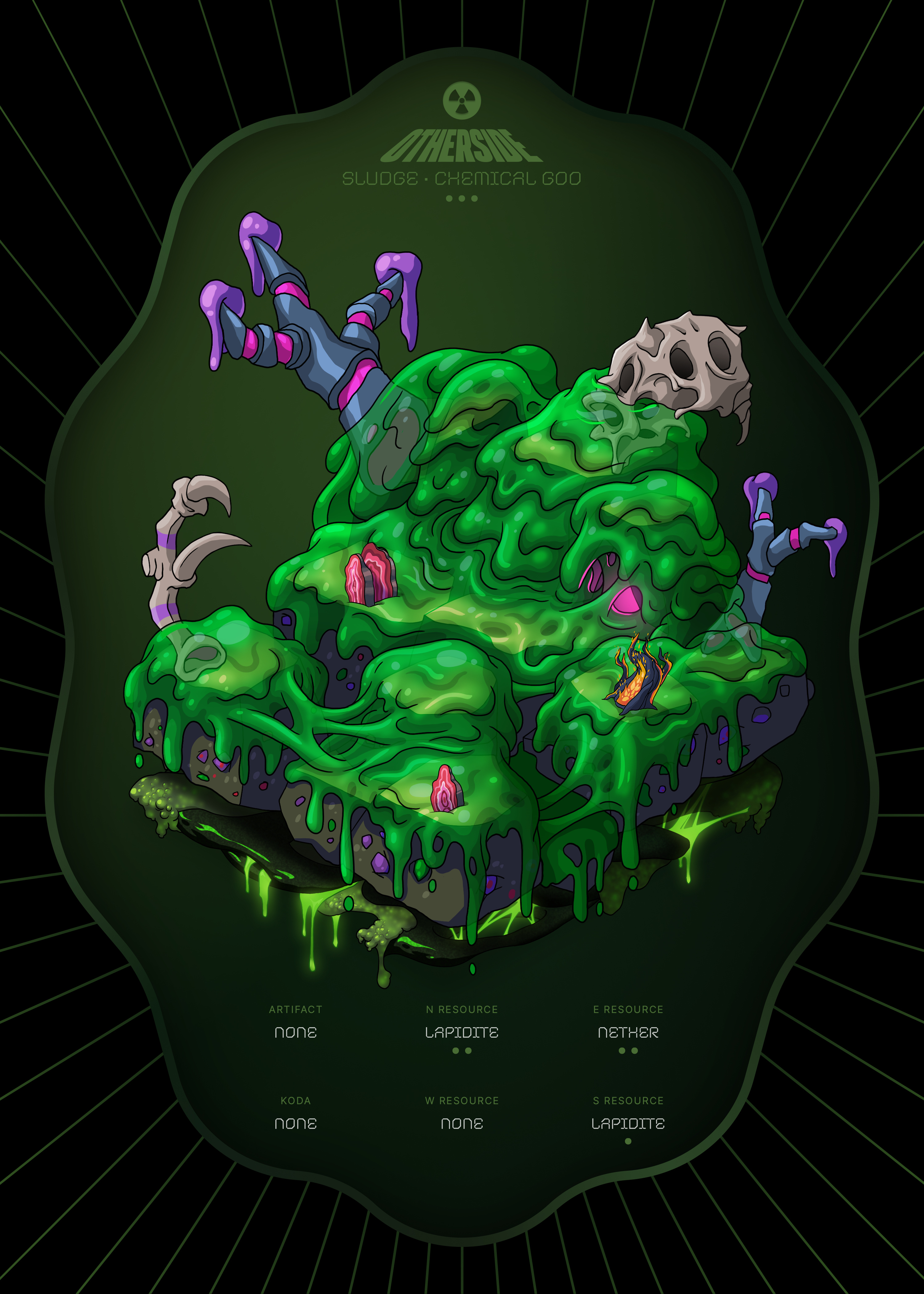 Otherdeed #17665 — Sludge