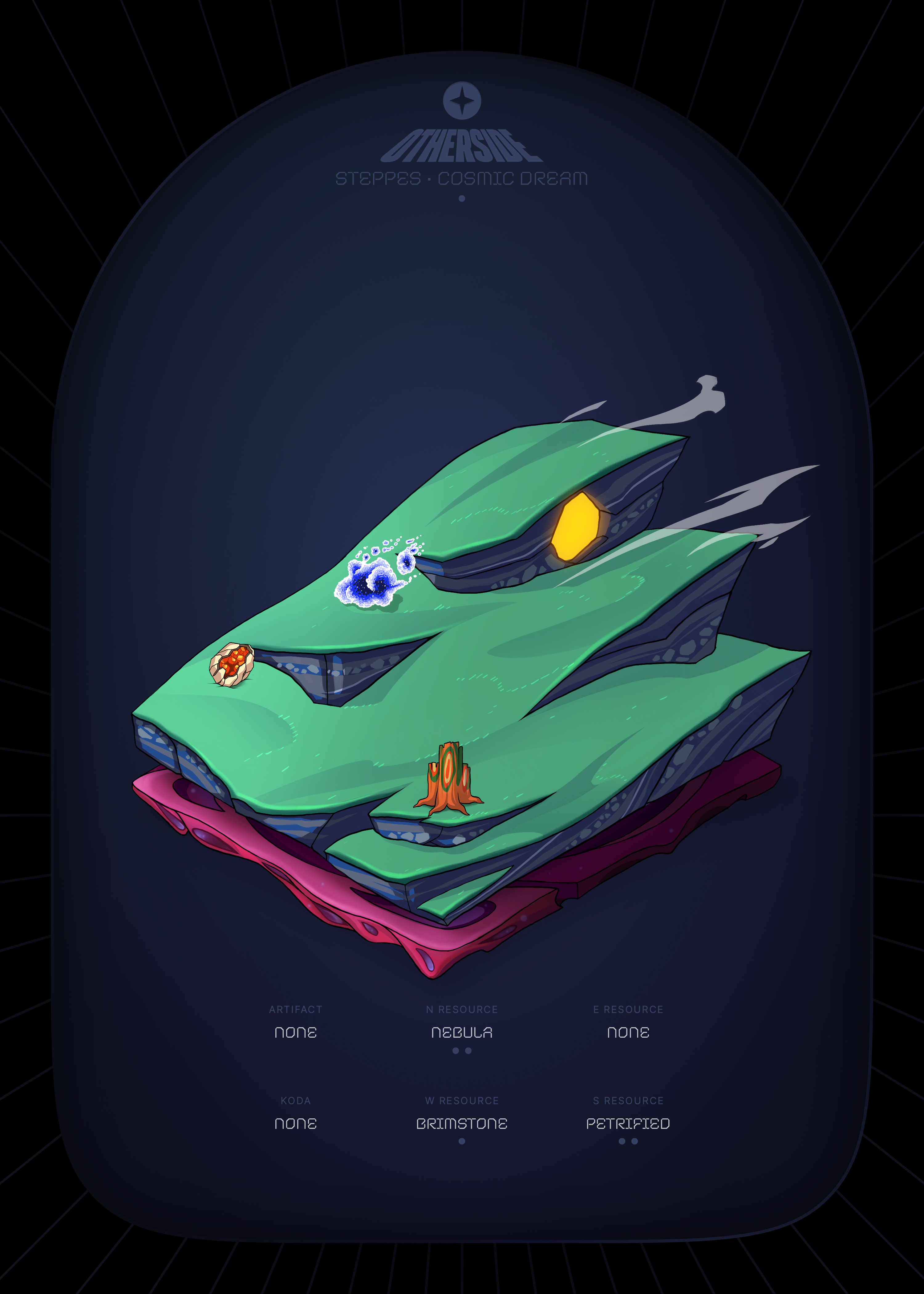 Otherdeed #35654 — Steppes