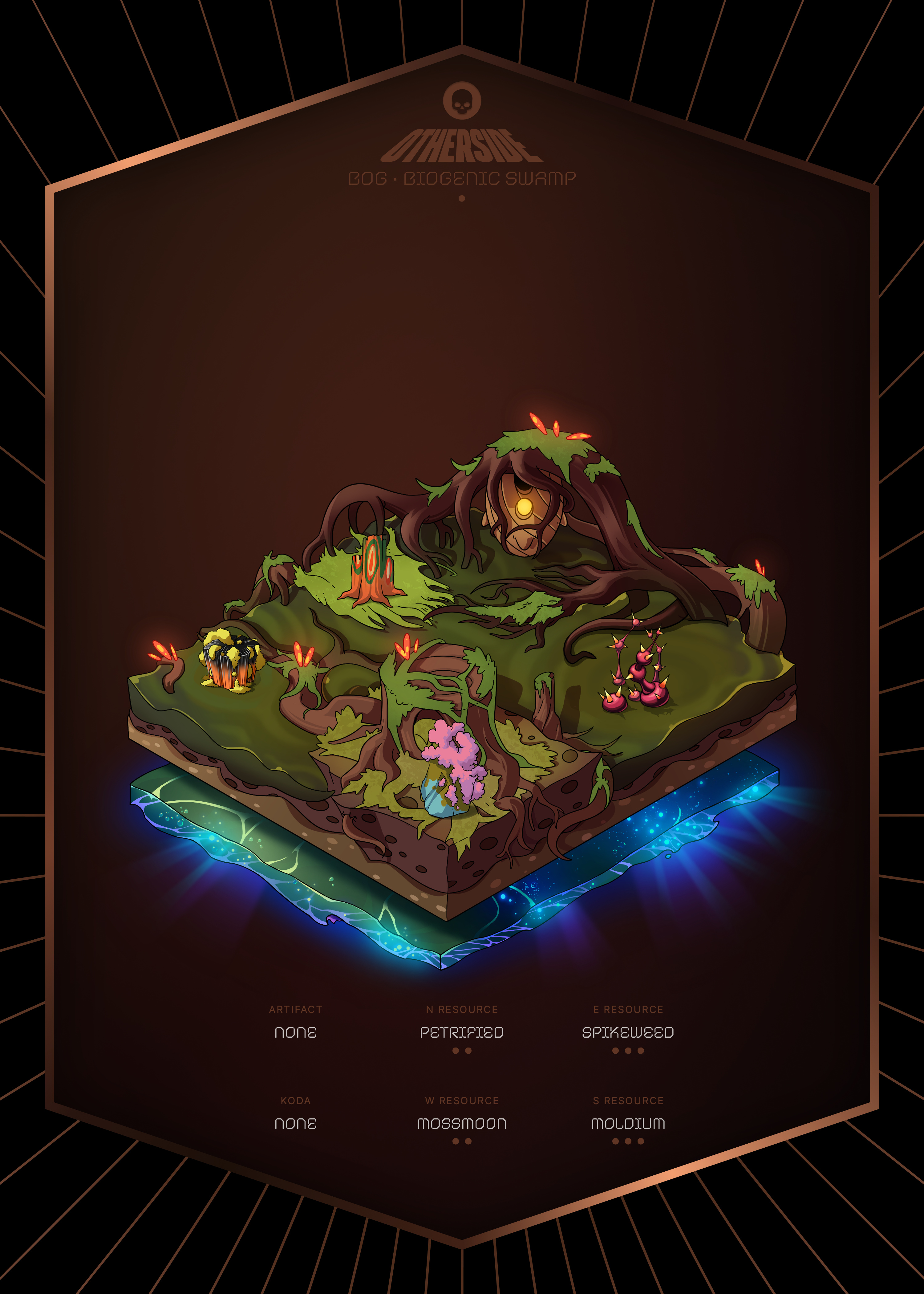 Otherdeed #8566 — Bog