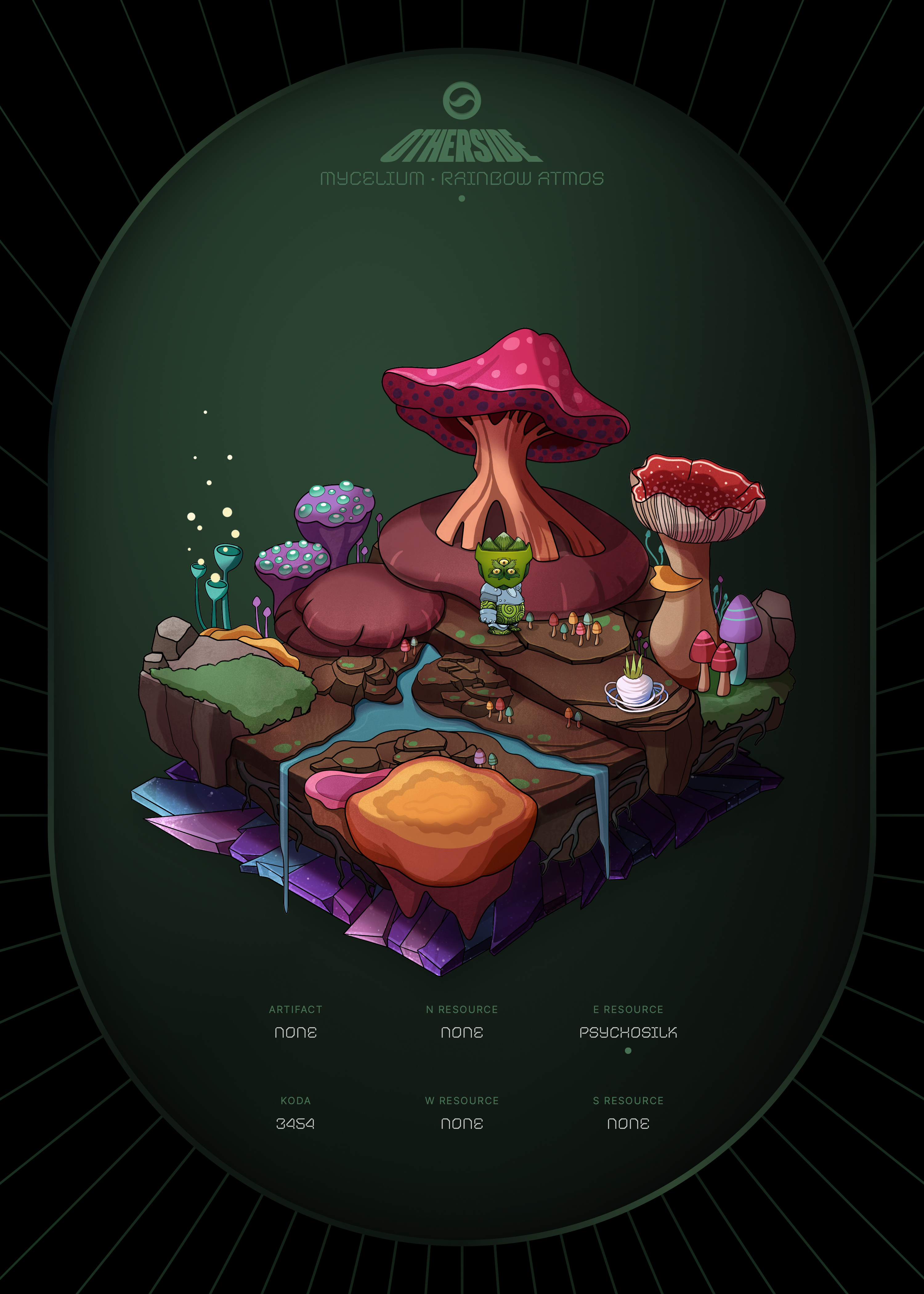 Otherdeed #77876 — Mycelium