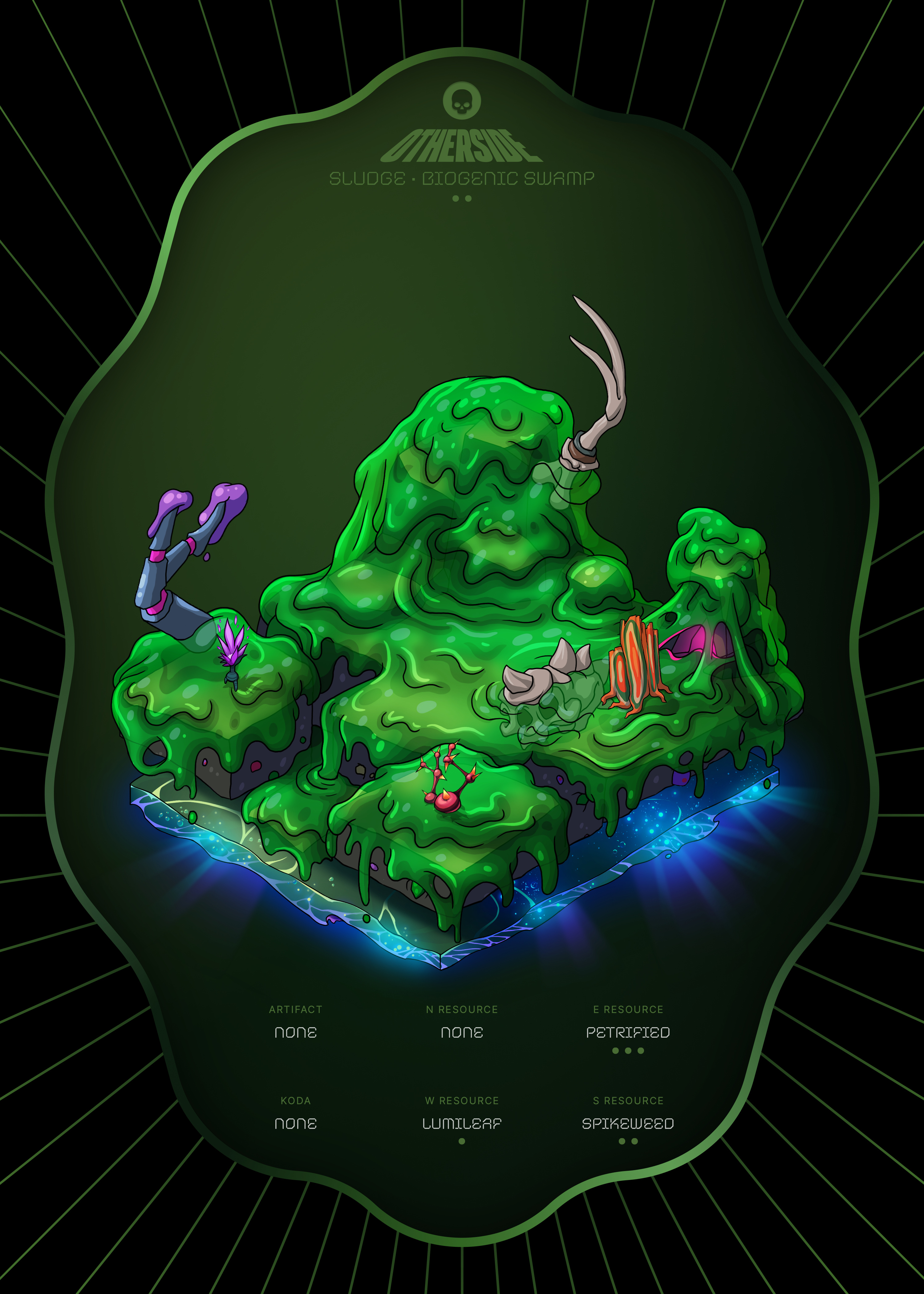 Otherdeed #6259 — Sludge