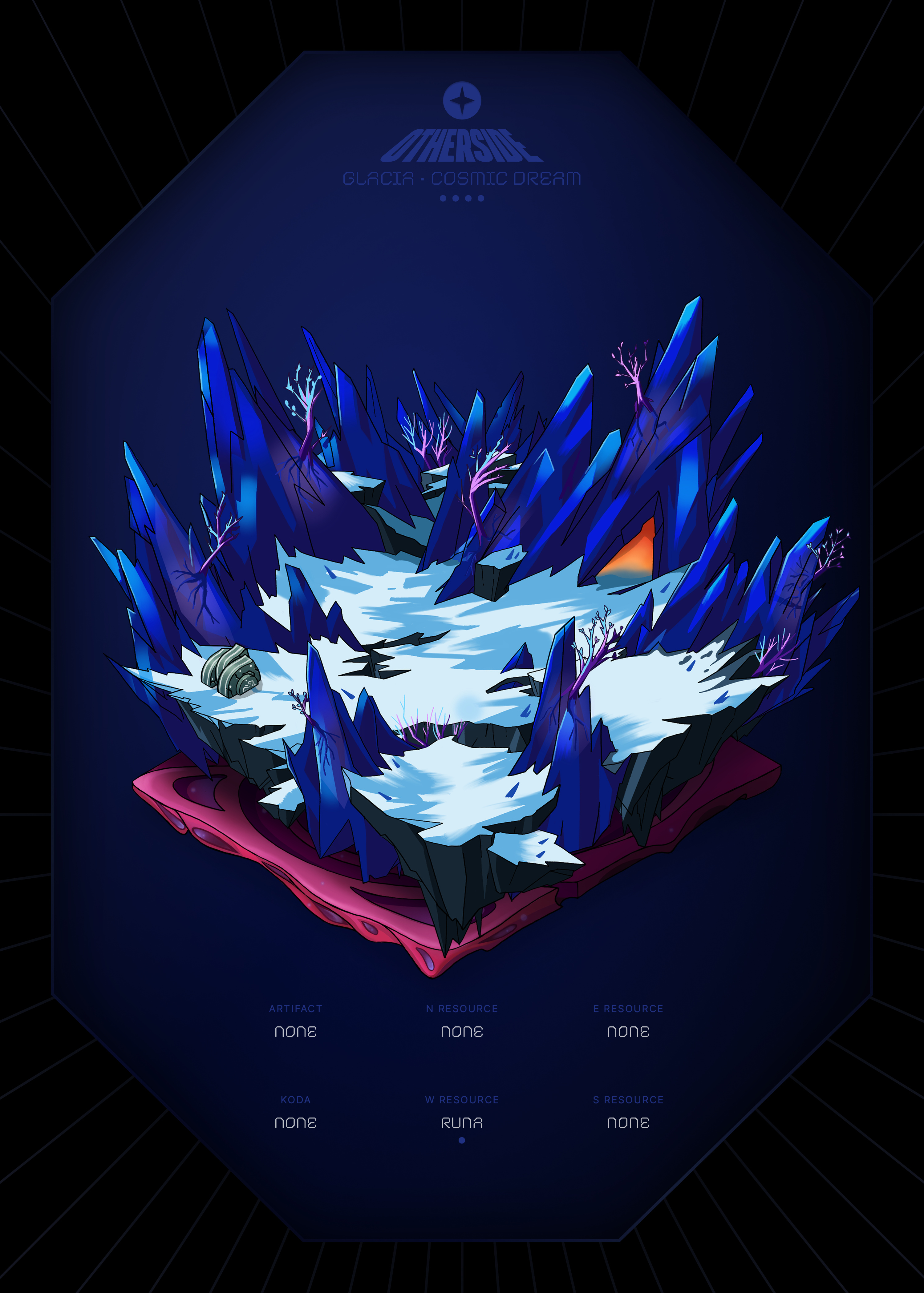 Otherdeed #90174 — Glacia