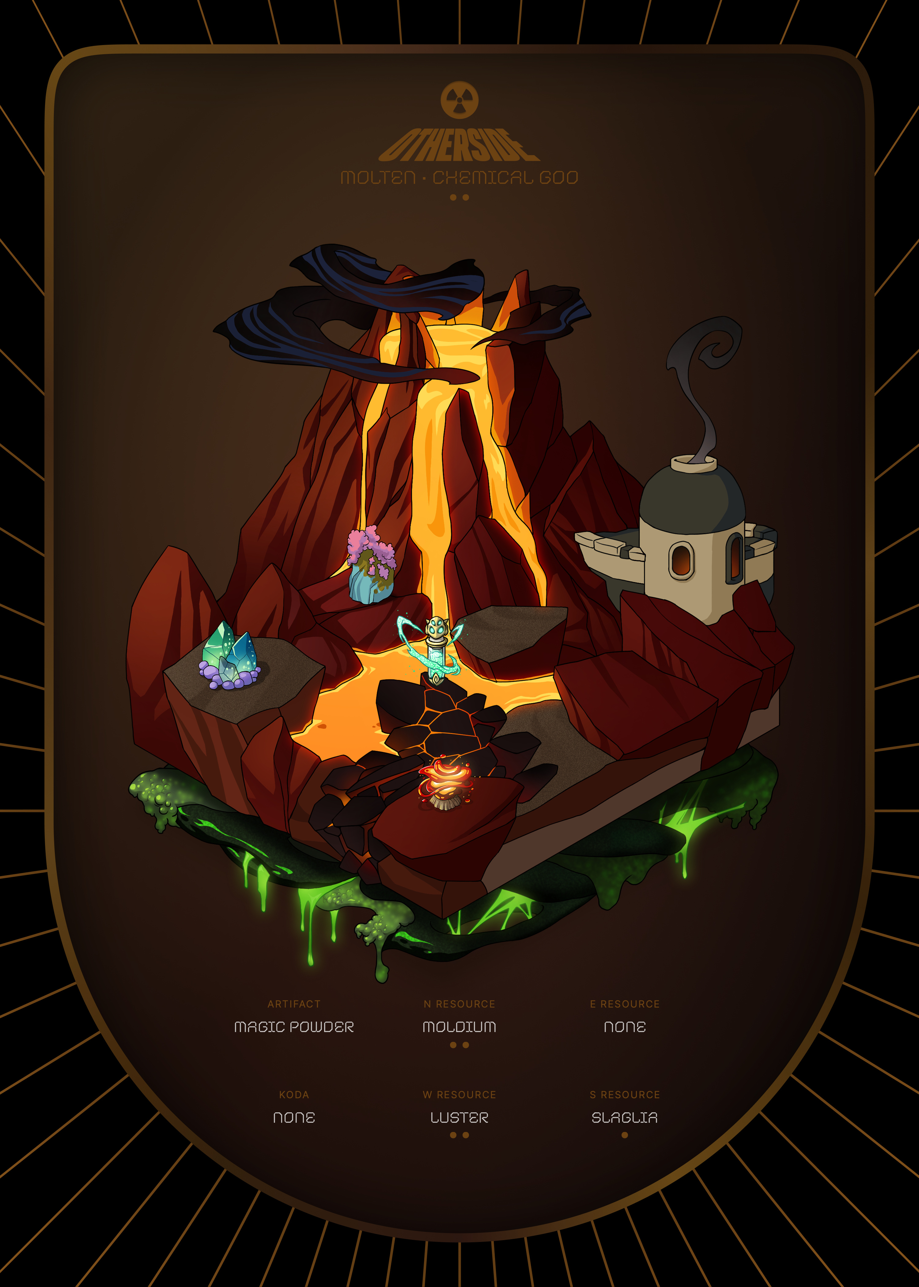 Otherdeed #12473 — Molten