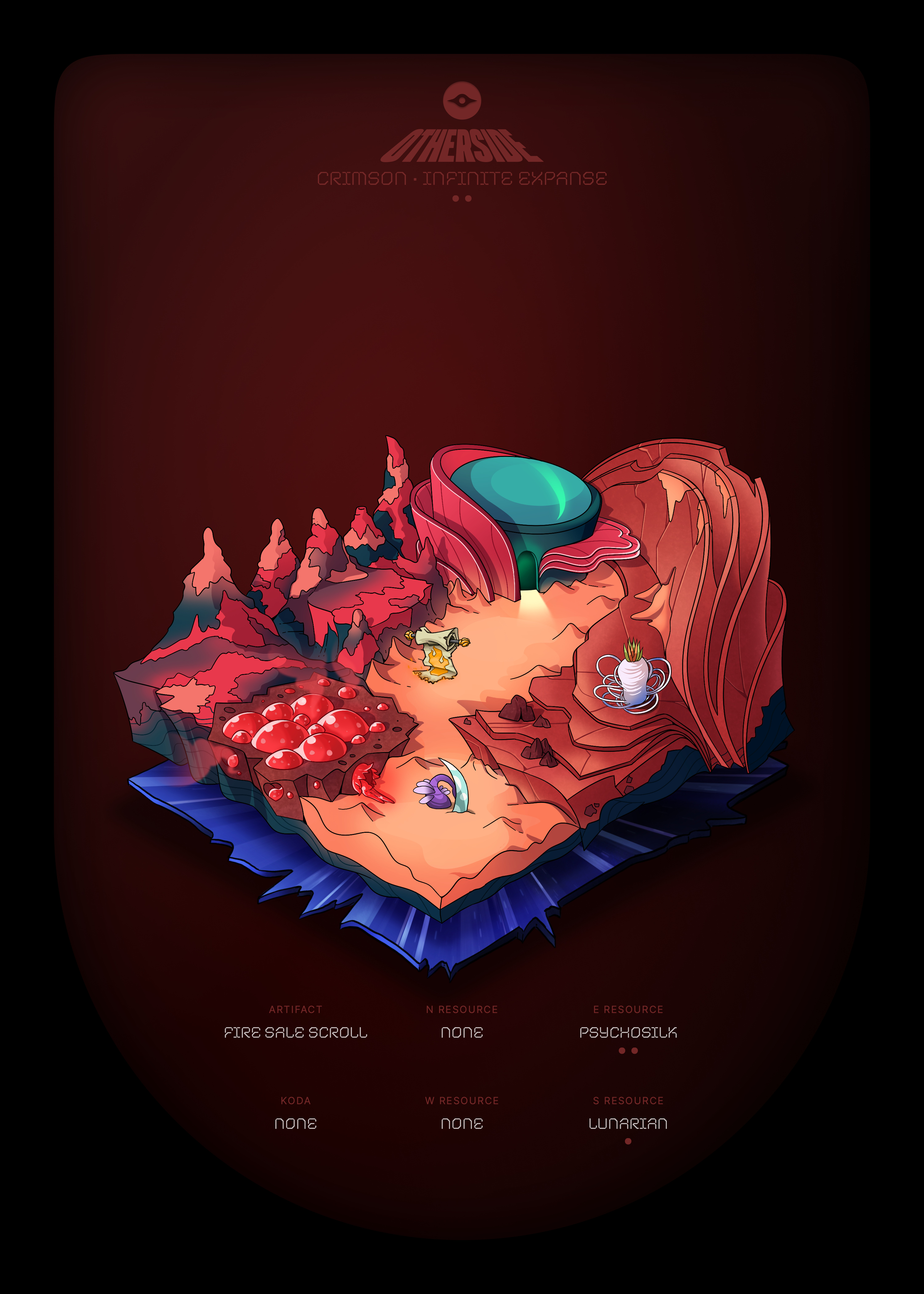 Otherdeed #62407 — Crimson