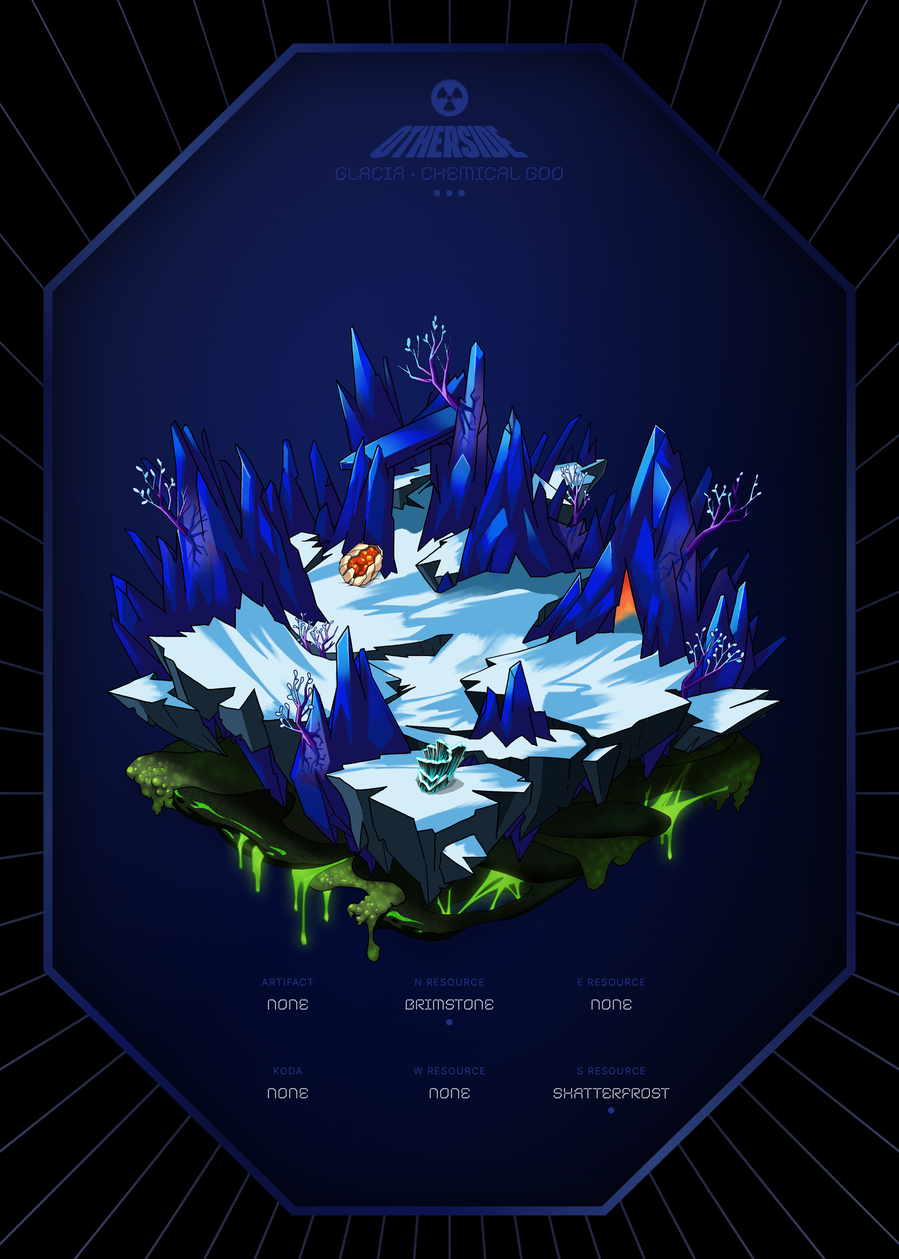 Otherdeed #12384 — Glacia