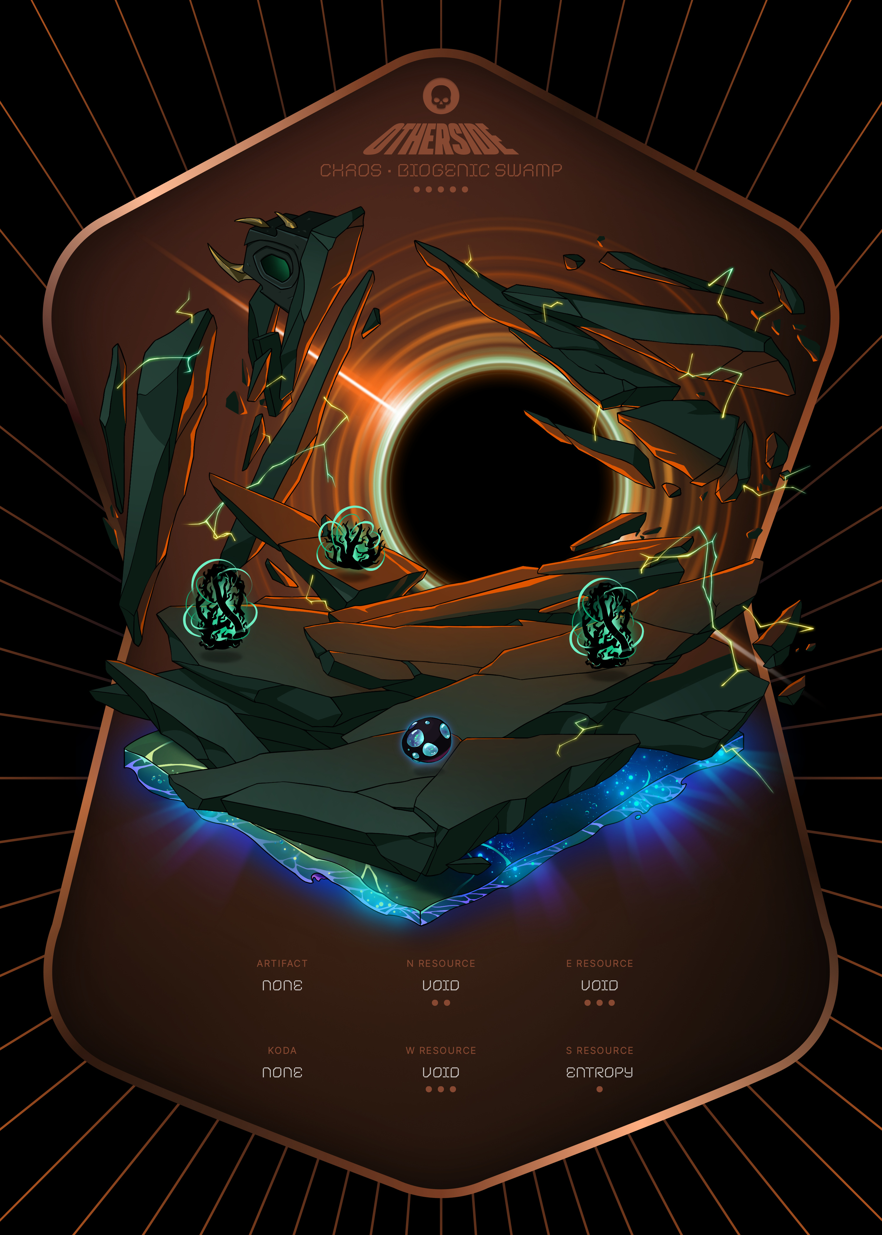 Otherdeed #3901 — Chaos
