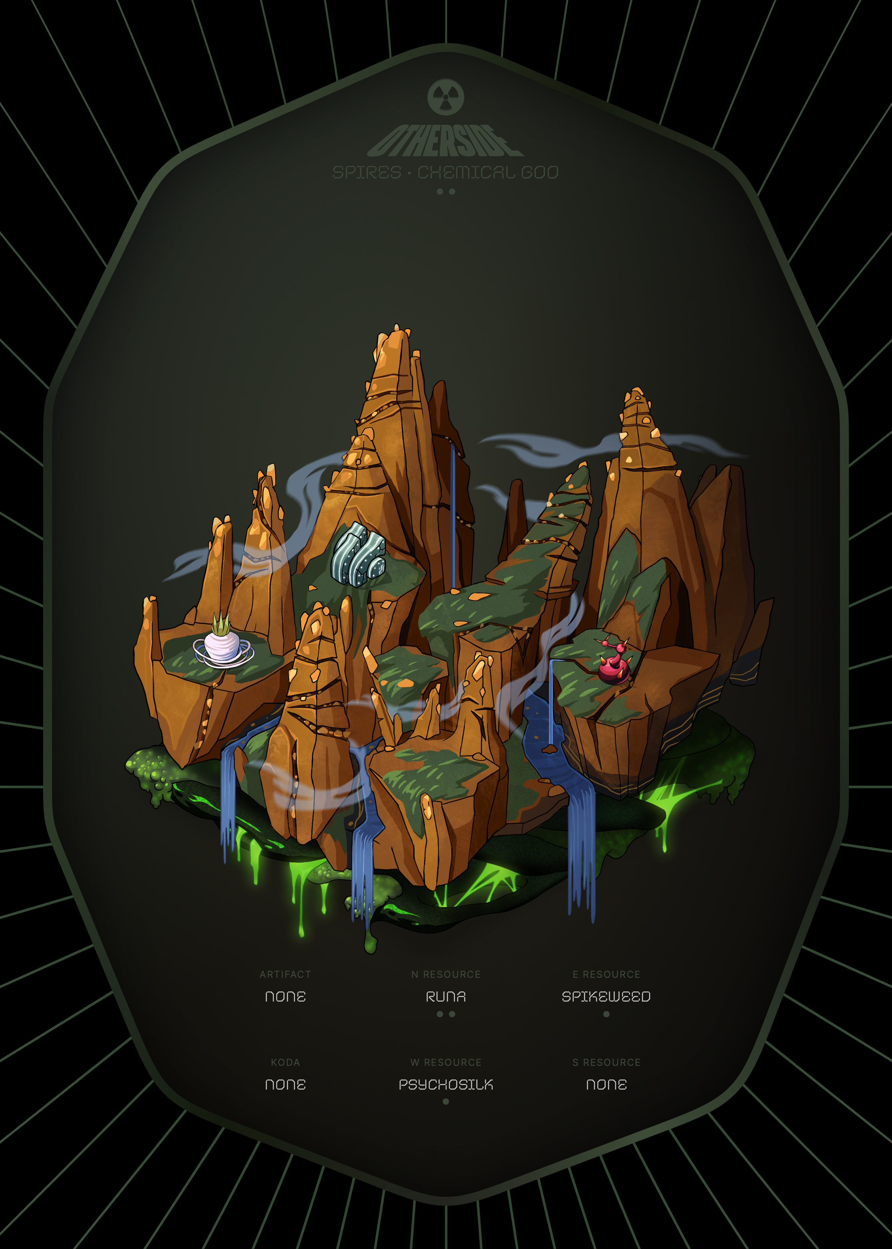 Otherdeed #14236 — Spires