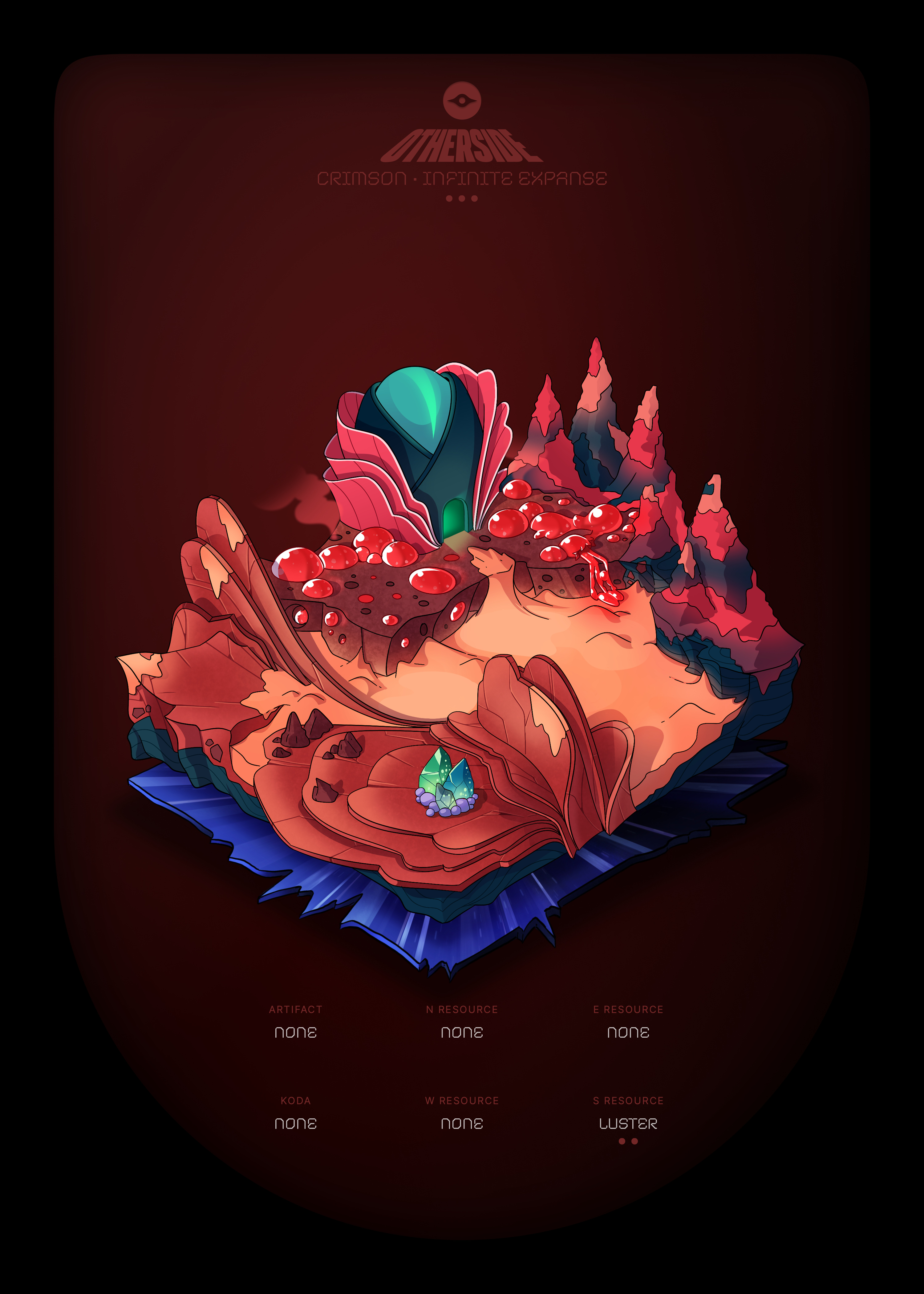 Otherdeed #62201 — Crimson