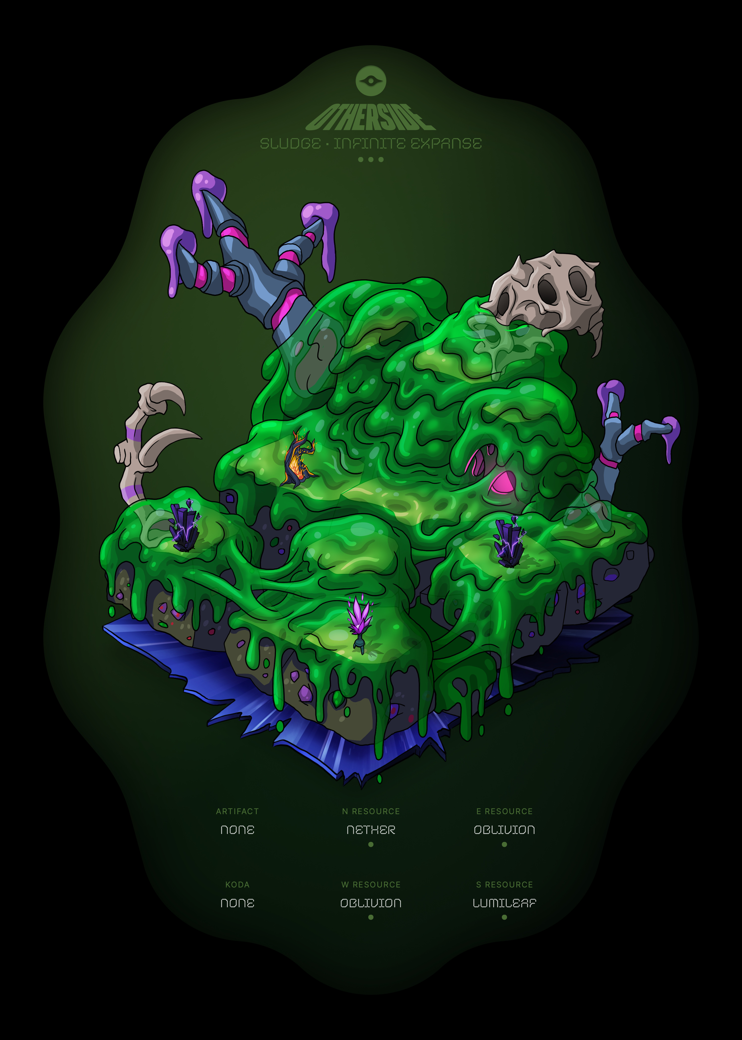 Otherdeed #53007 — Sludge
