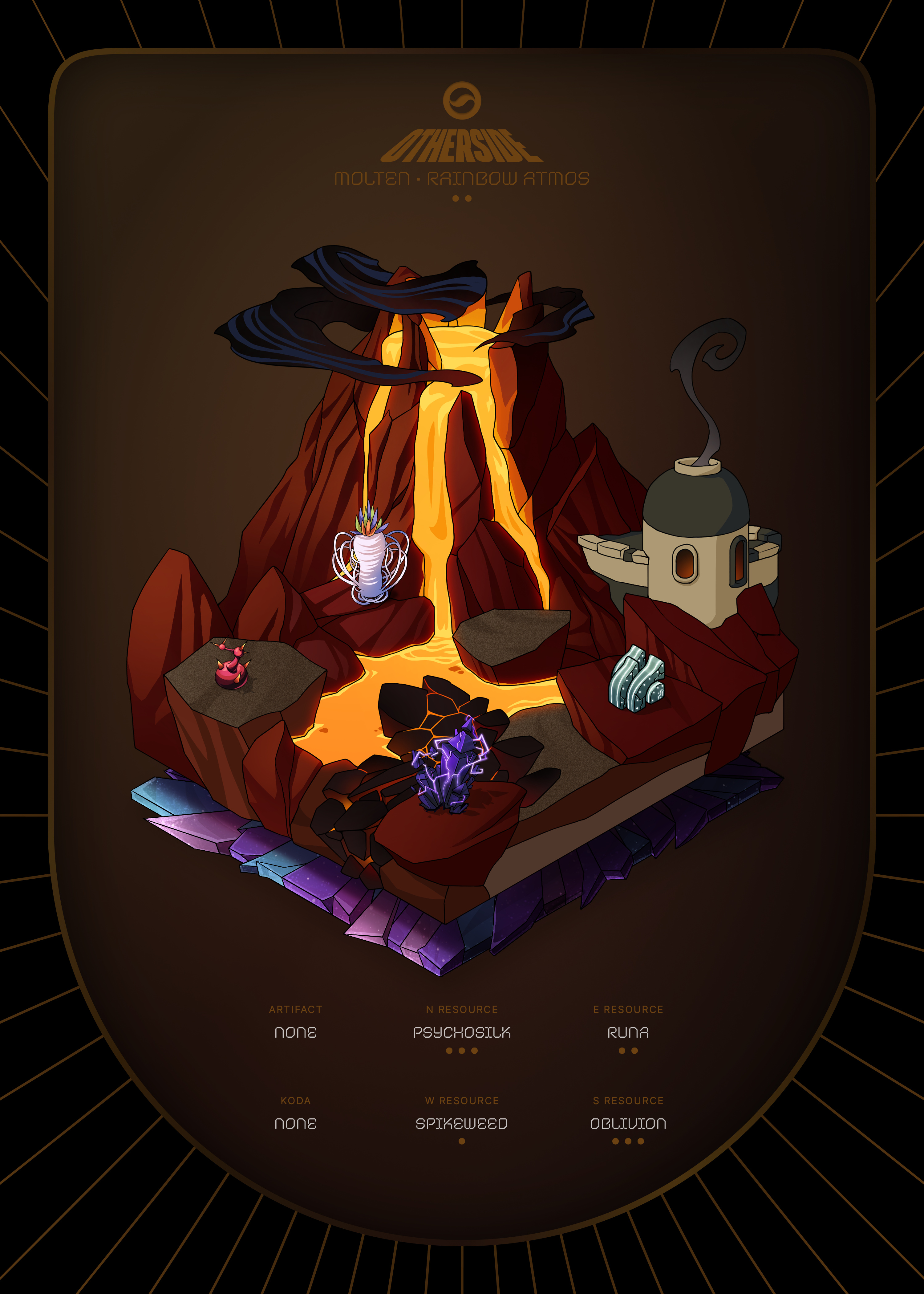 Otherdeed #79200 — Molten