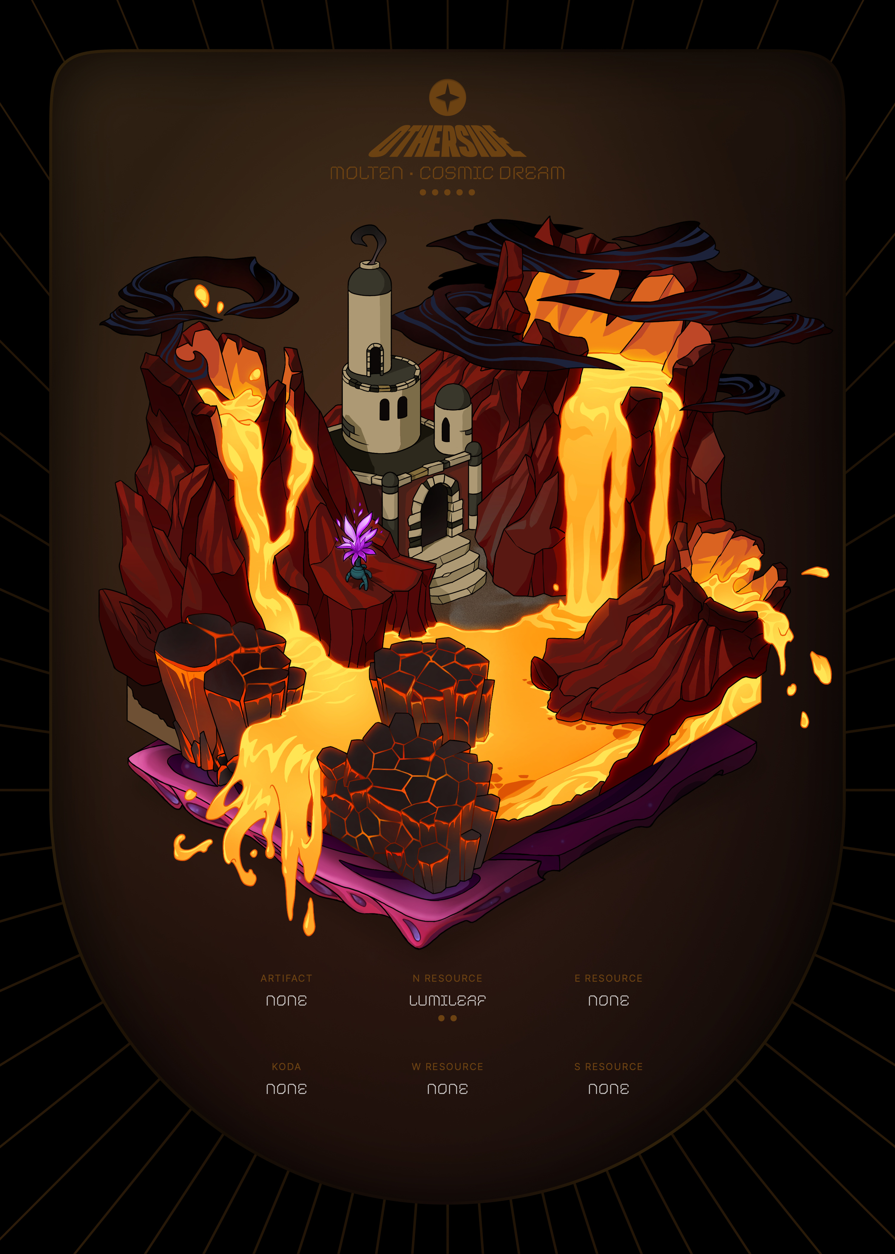 Otherdeed #30514 — Molten