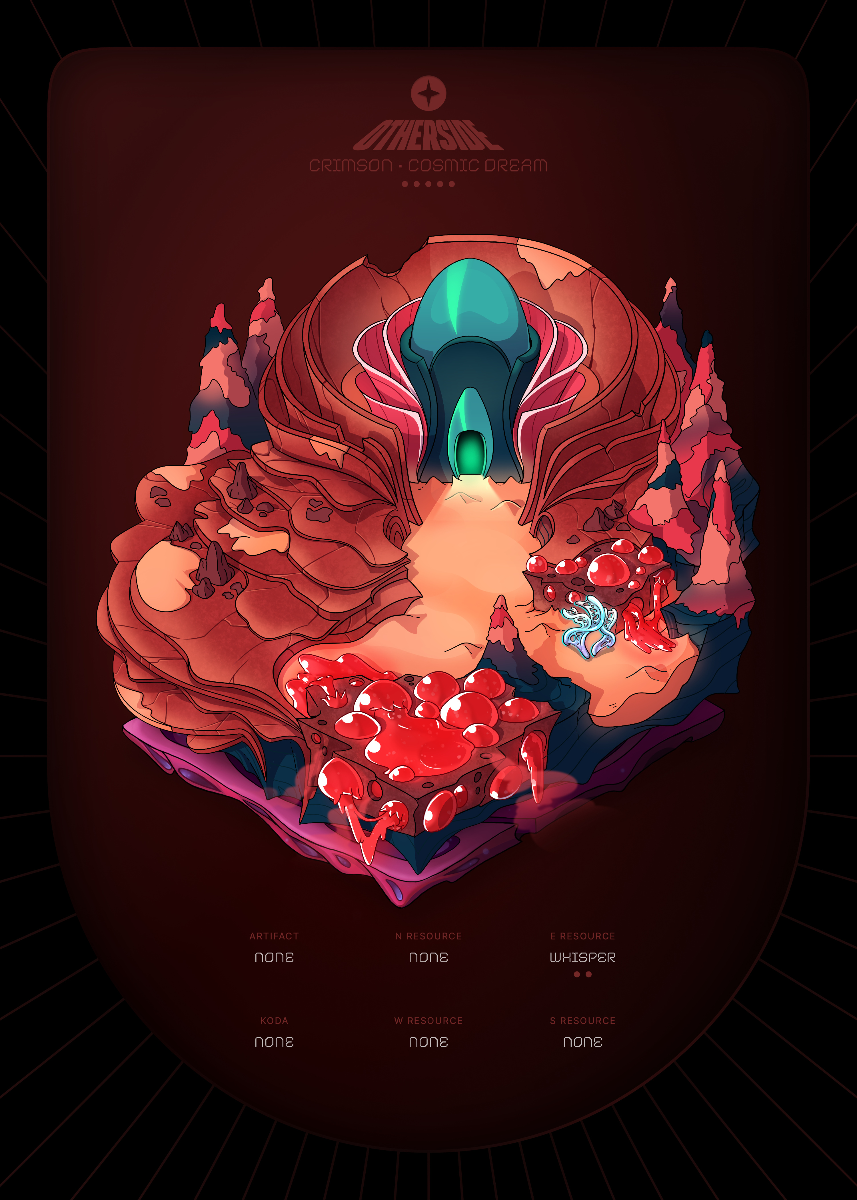 Otherdeed #39028 — Crimson