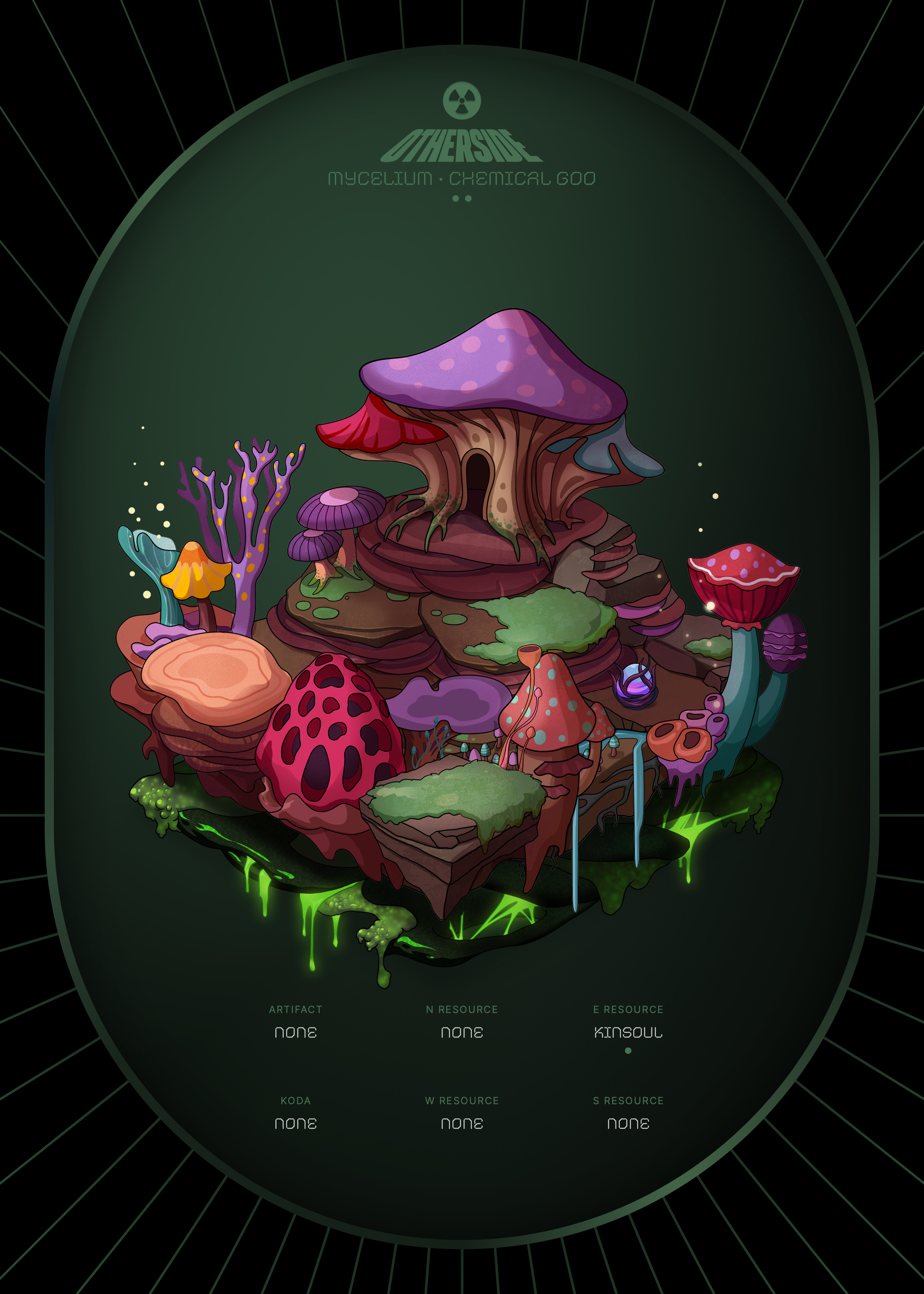 Otherdeed #19386 — Mycelium