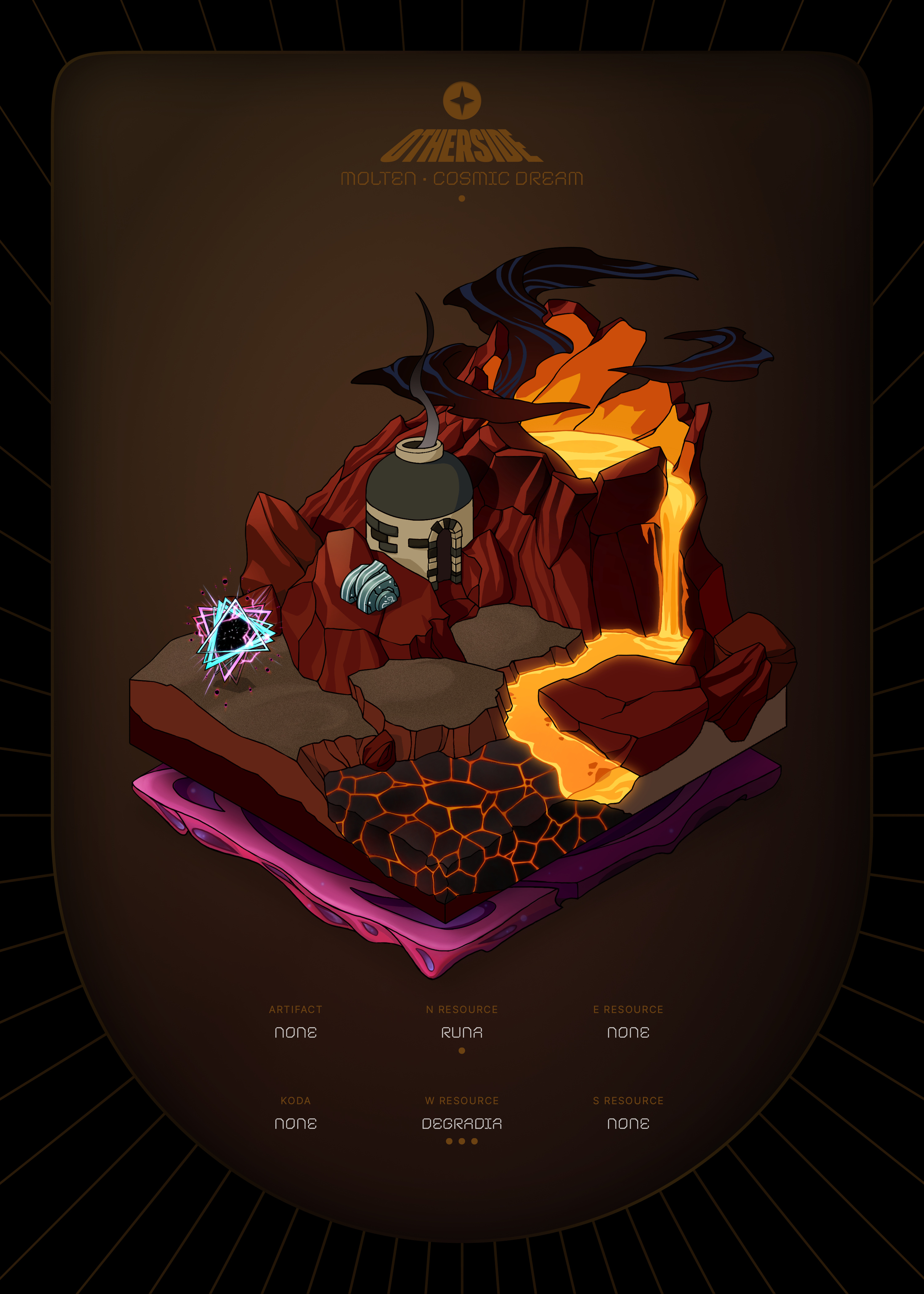 Otherdeed #37268 — Molten