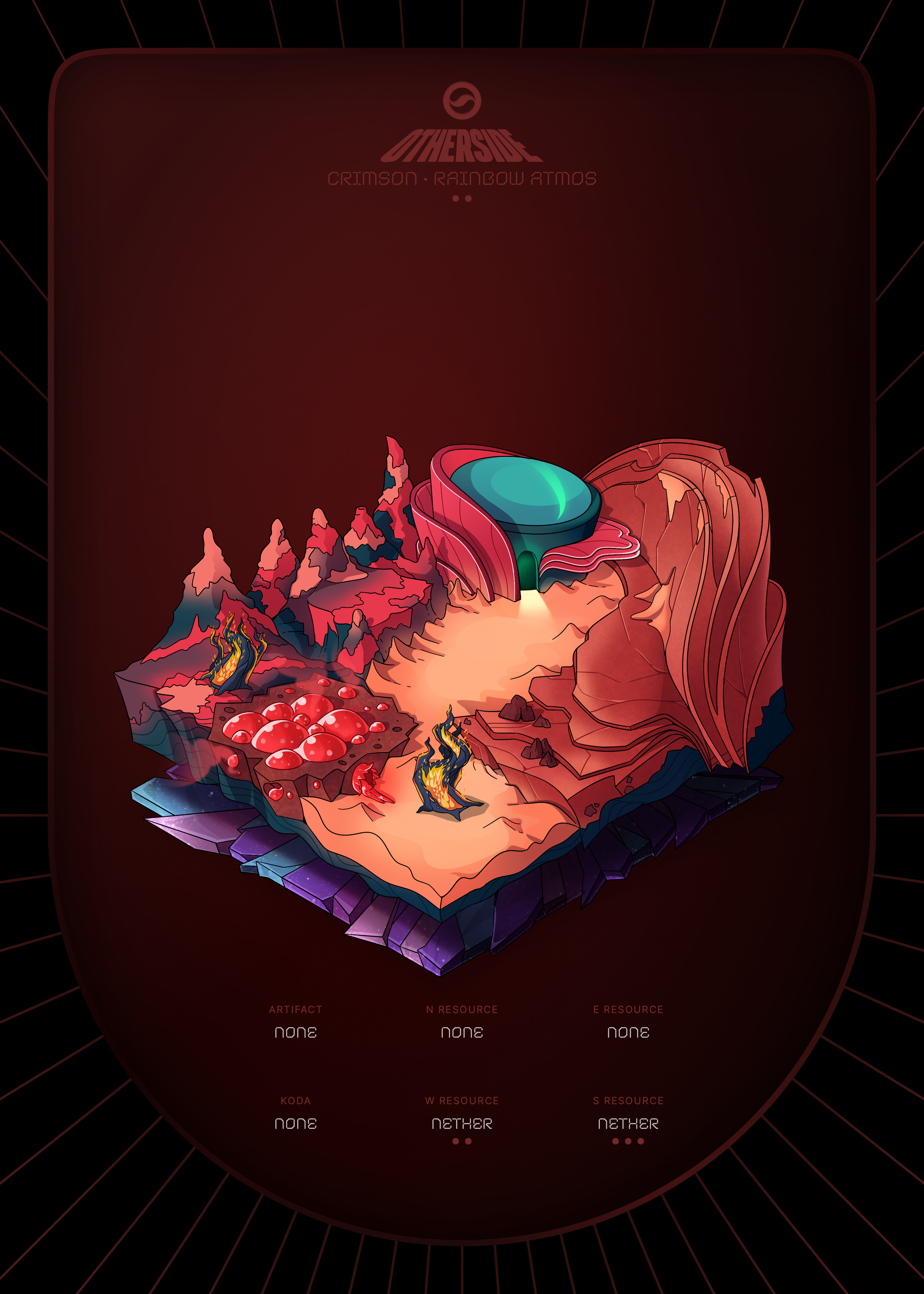 Otherdeed #71538 — Crimson