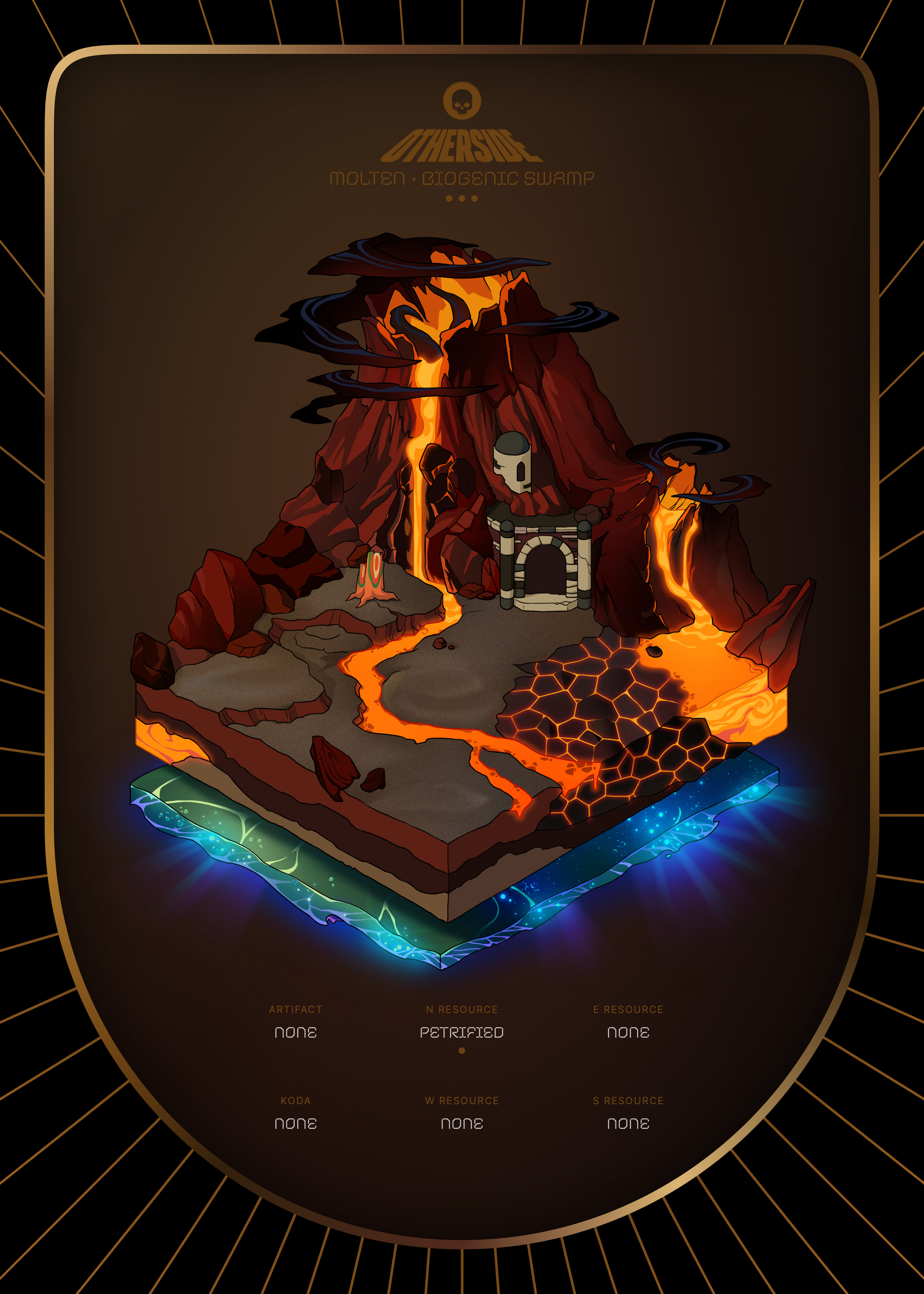 Otherdeed #9213 — Molten