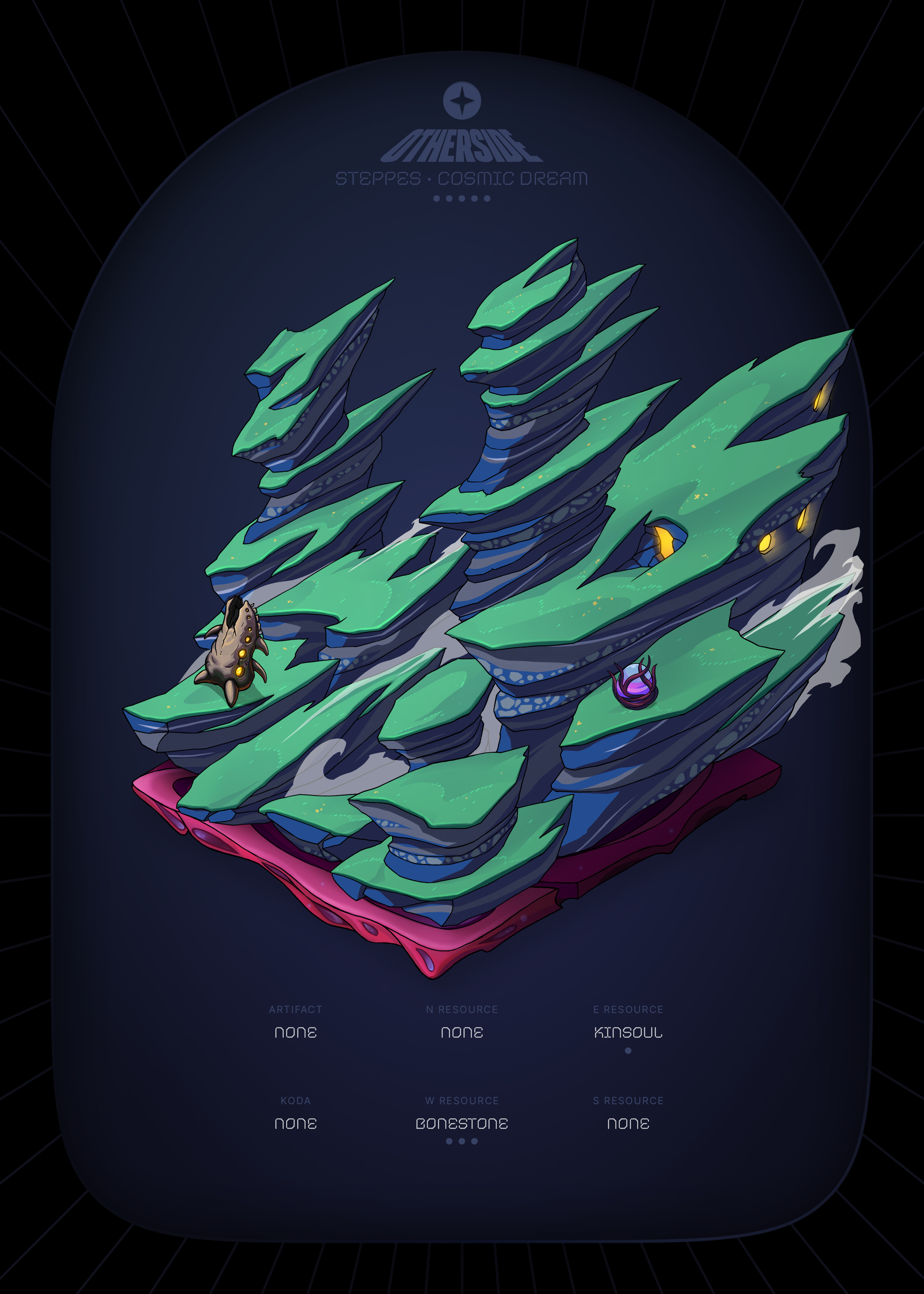 Otherdeed #30788 — Steppes