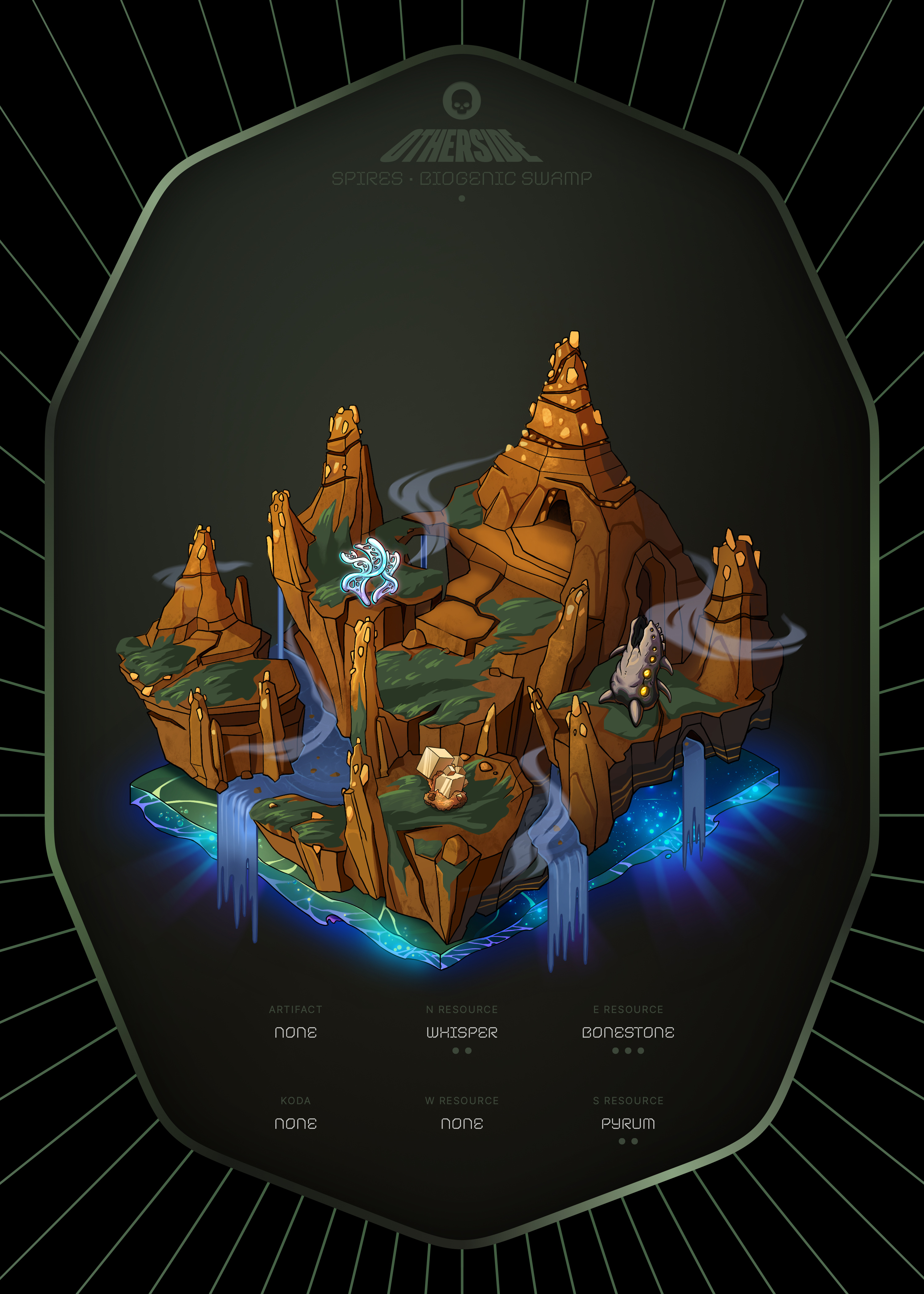 Otherdeed #7992 — Spires