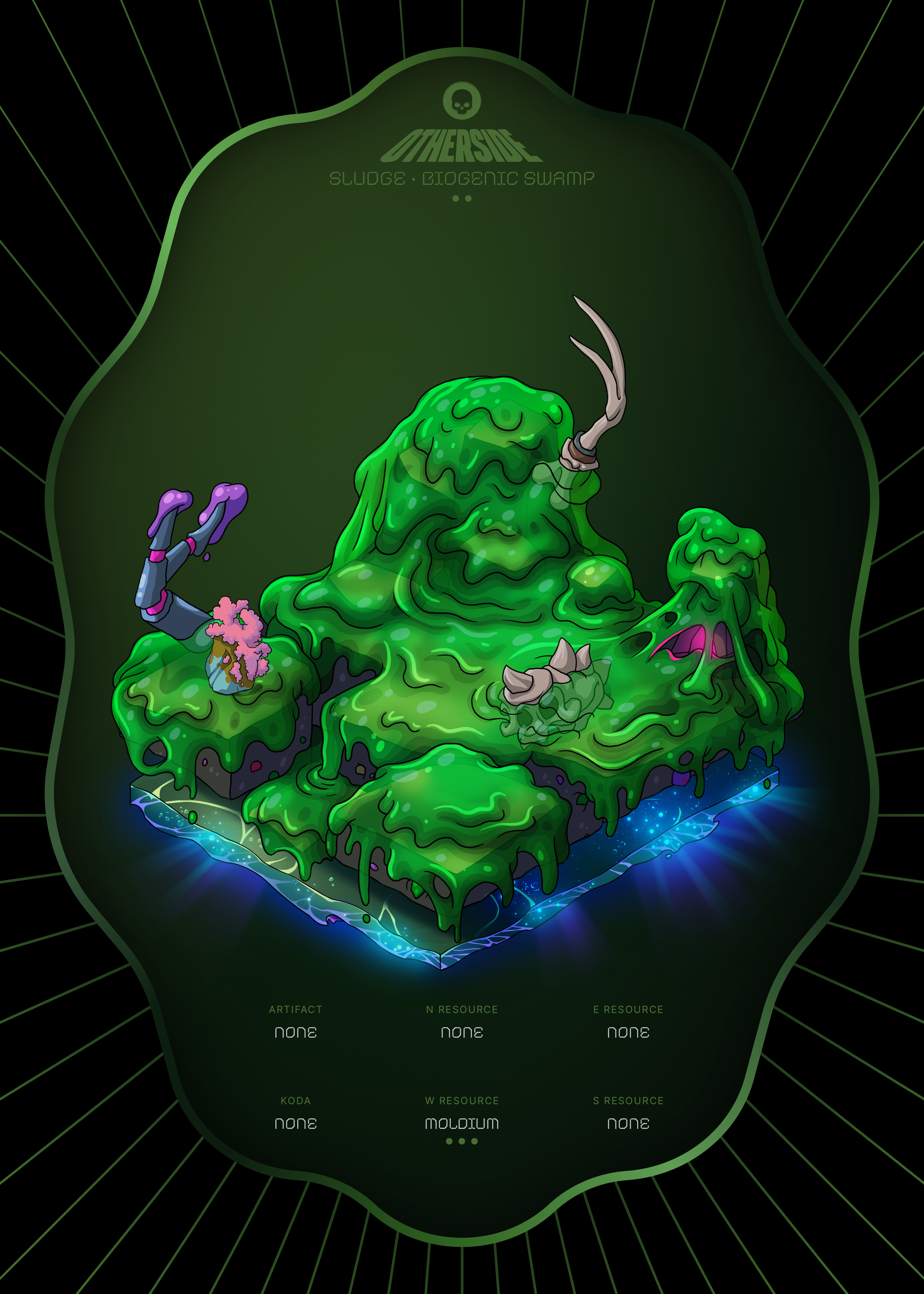 Otherdeed #4734 — Sludge