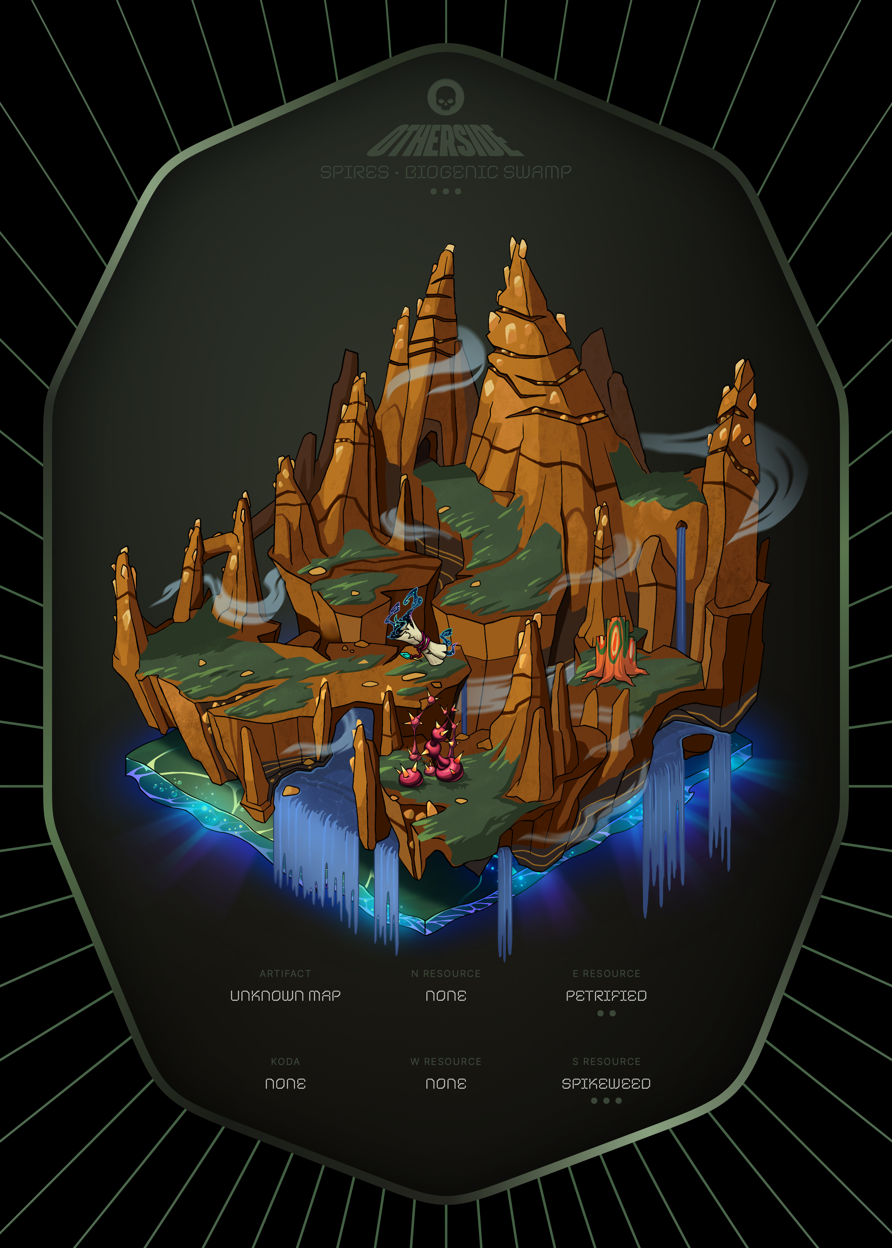 Otherdeed #7508 — Spires