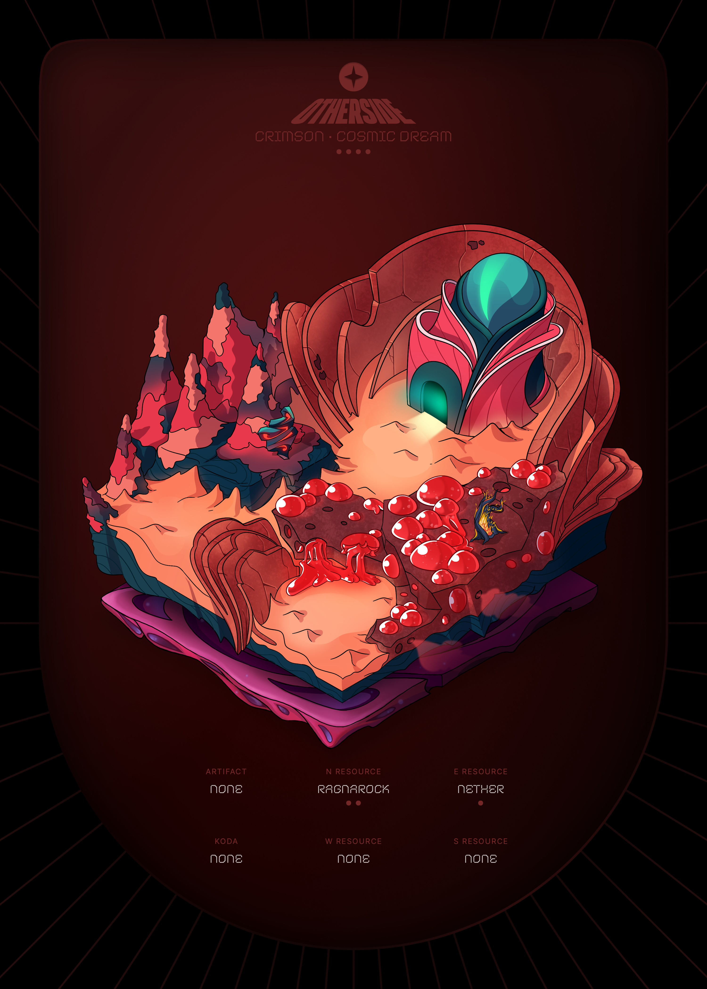 Otherdeed #89230 — Crimson