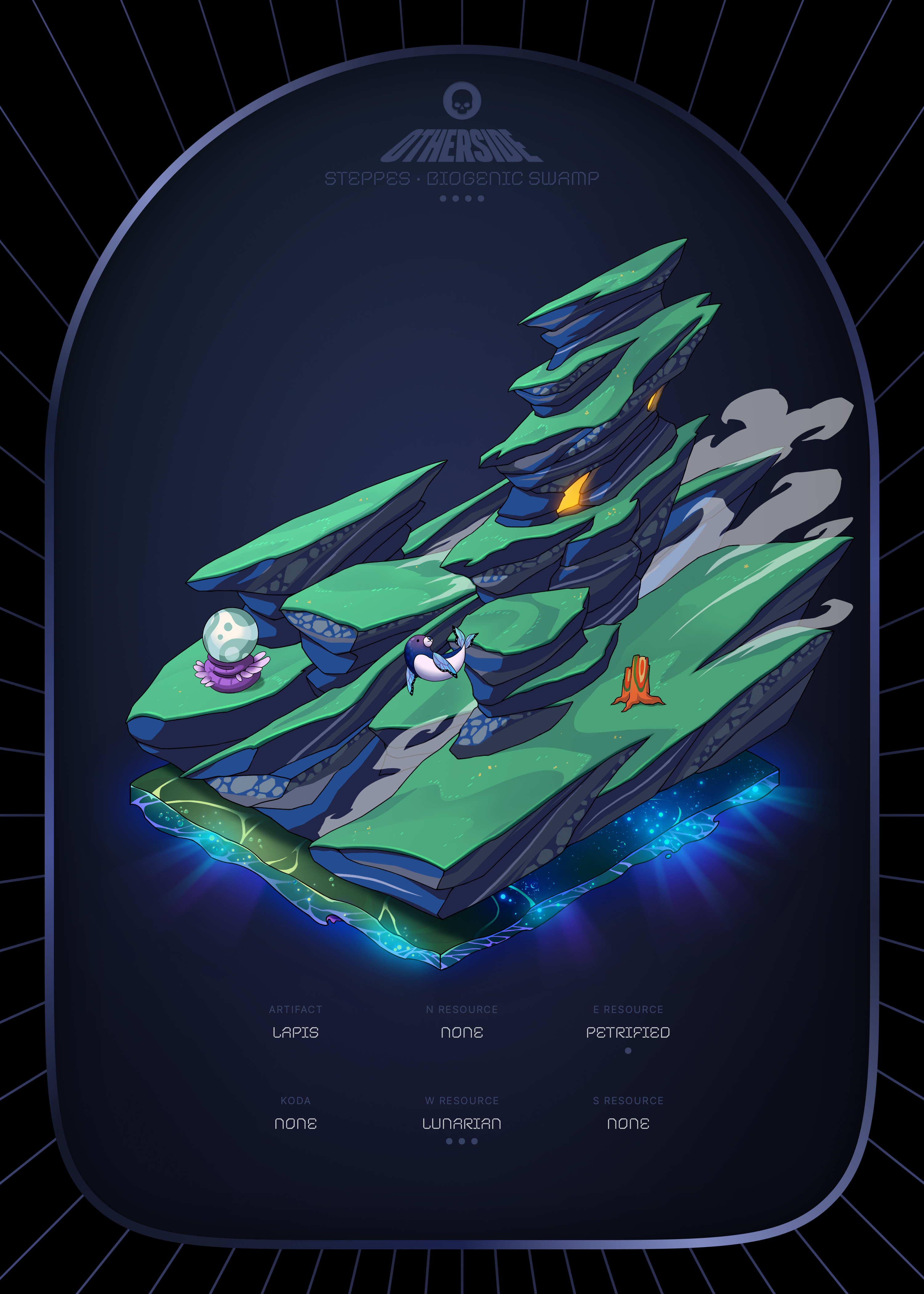 Otherdeed #3330 — Steppes