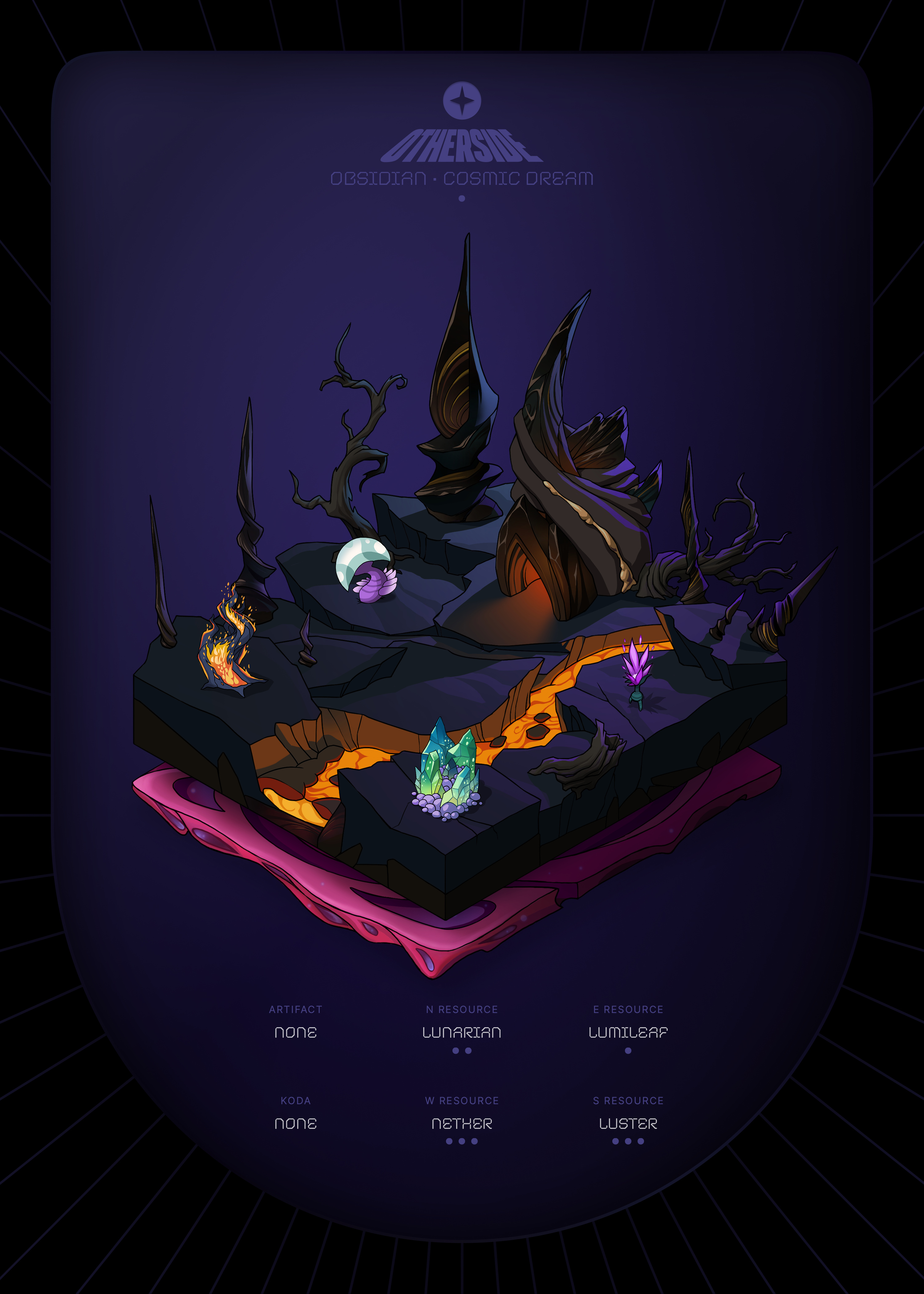 Otherdeed #86883 — Obsidian