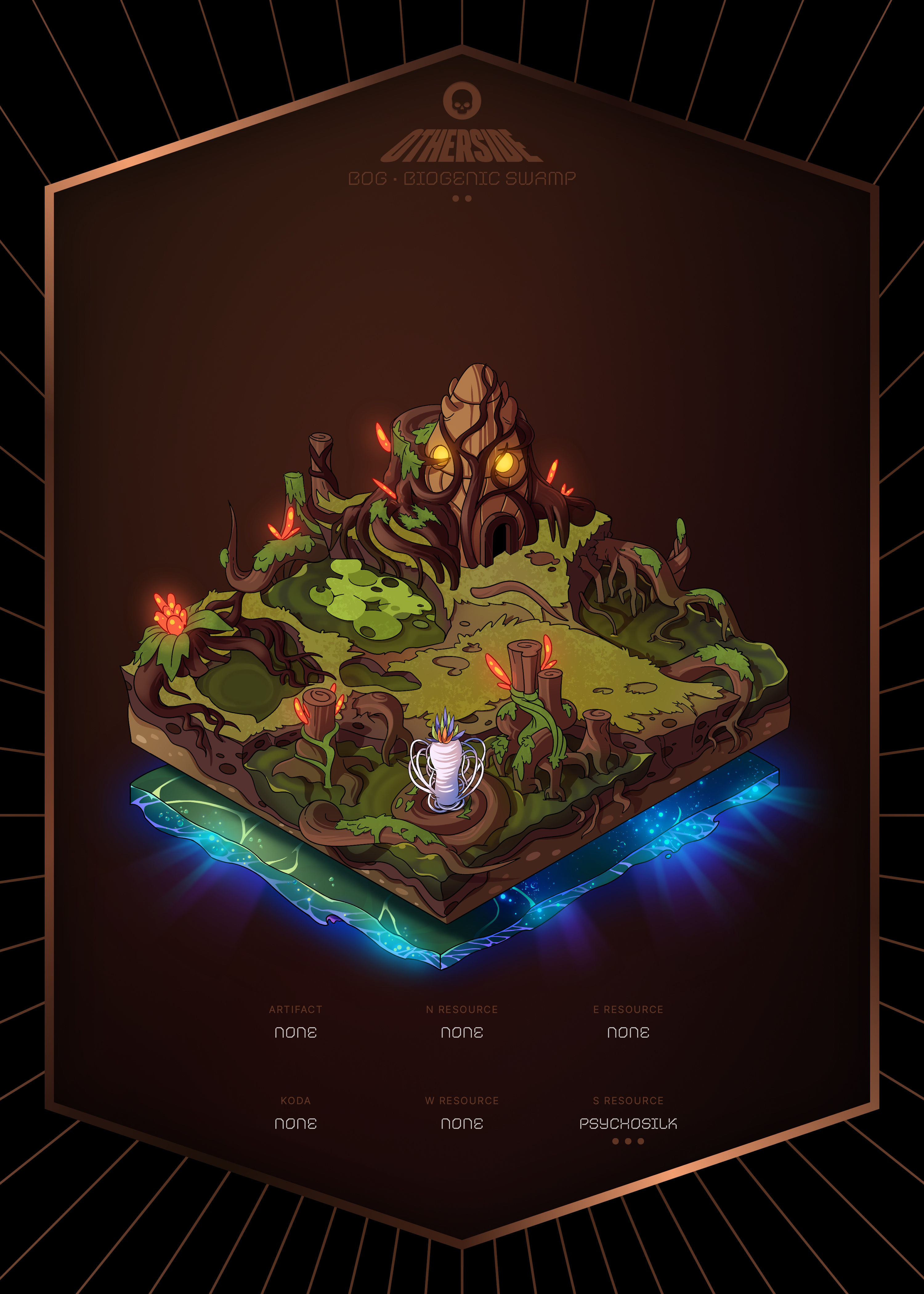 Otherdeed #1203 — Bog