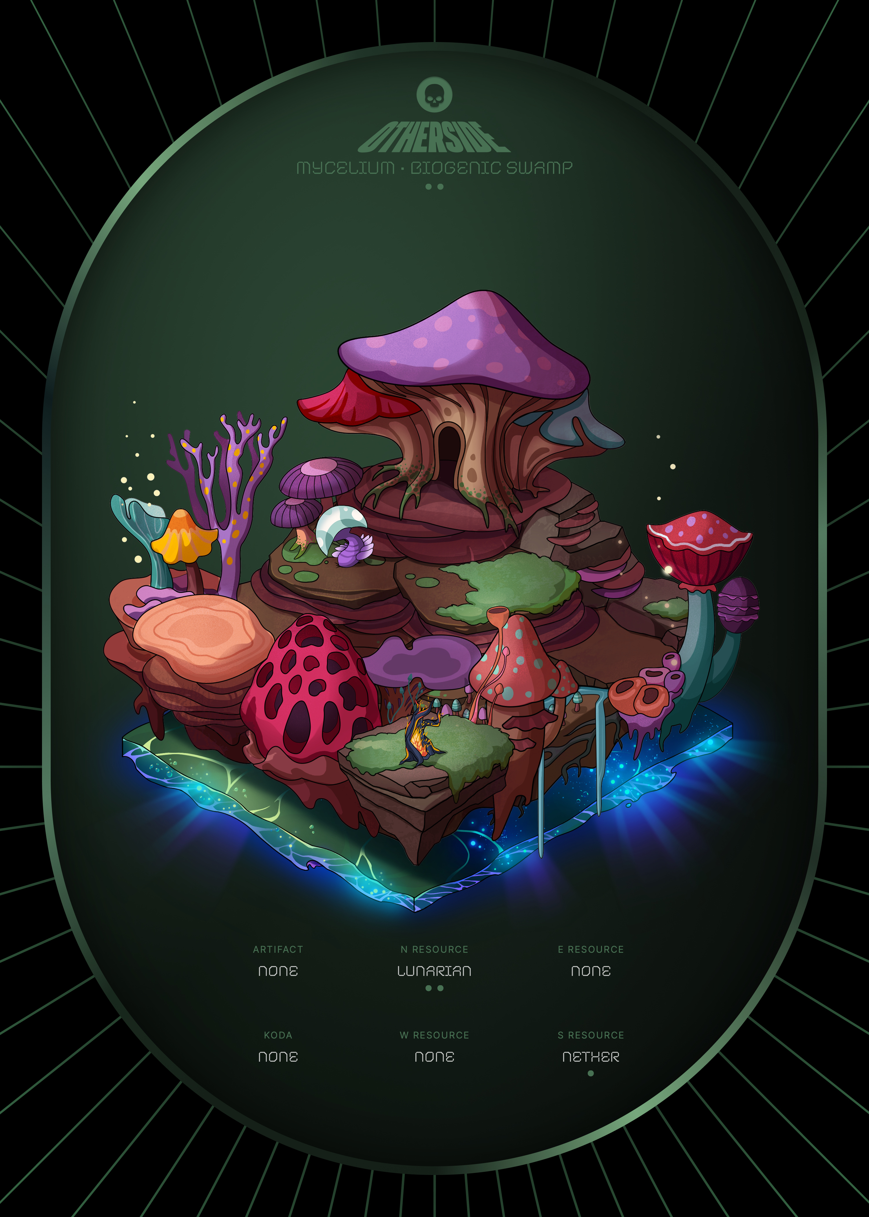Otherdeed #2899 — Mycelium