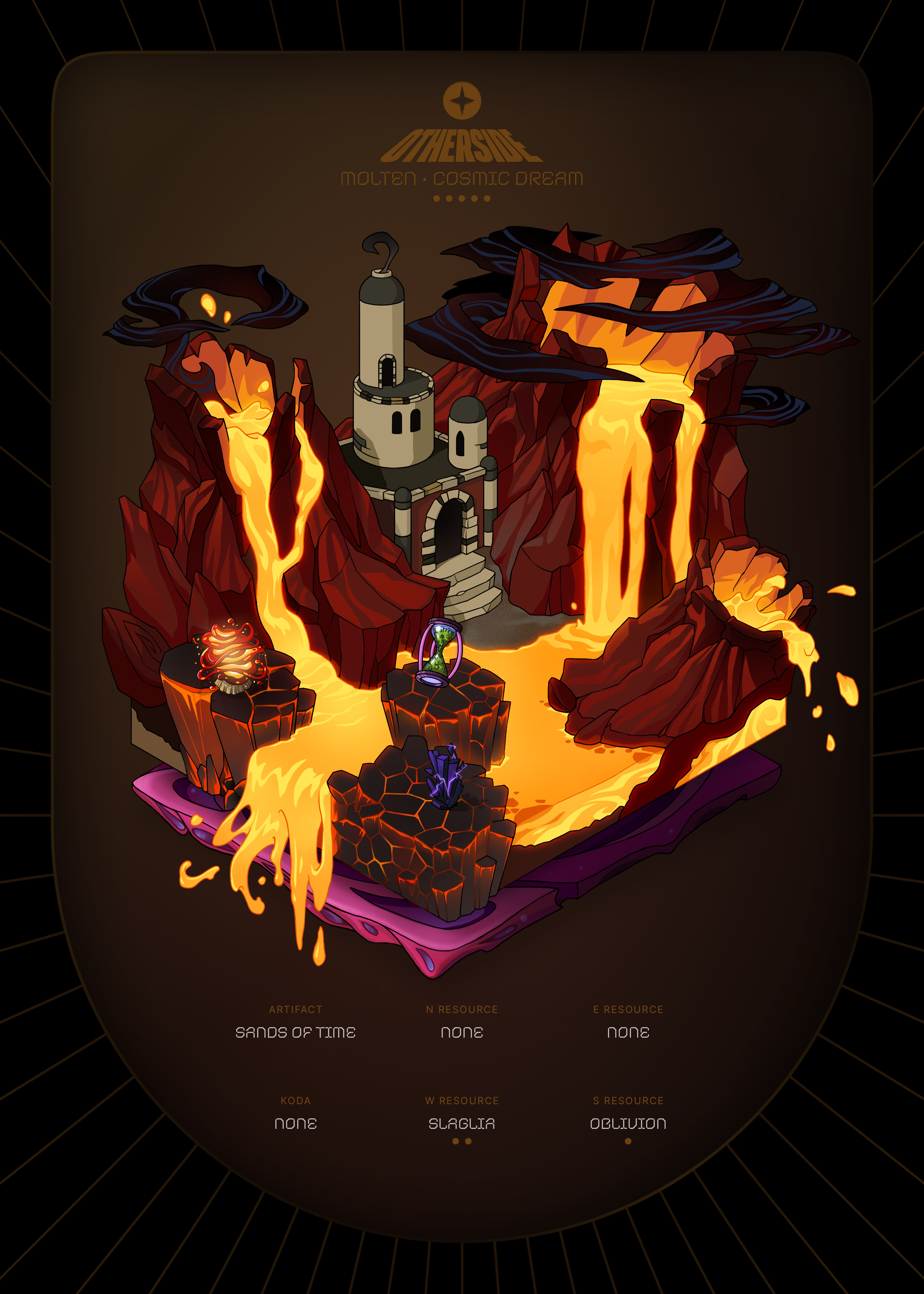 Otherdeed #33553 — Molten