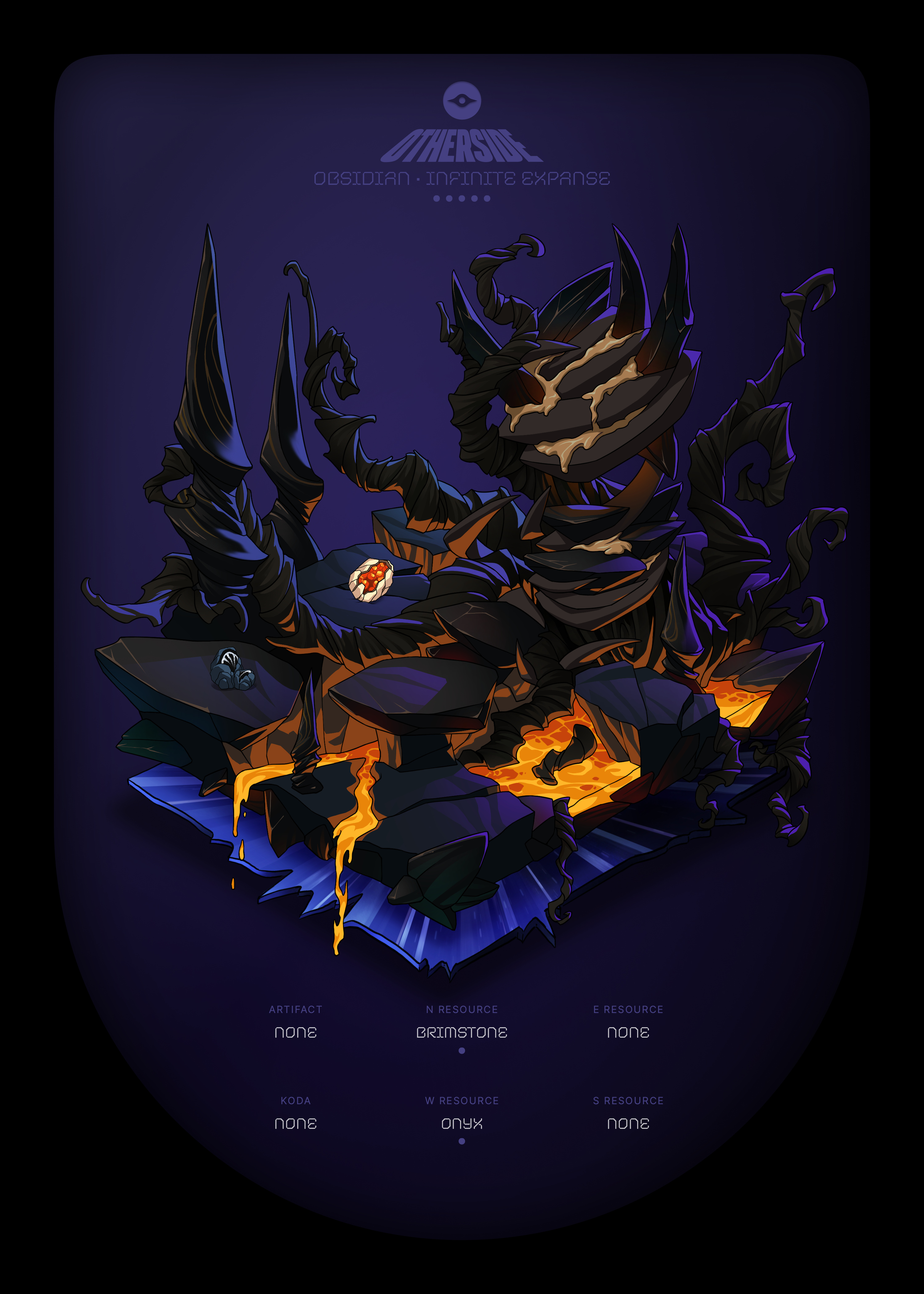 Otherdeed #59366 — Obsidian