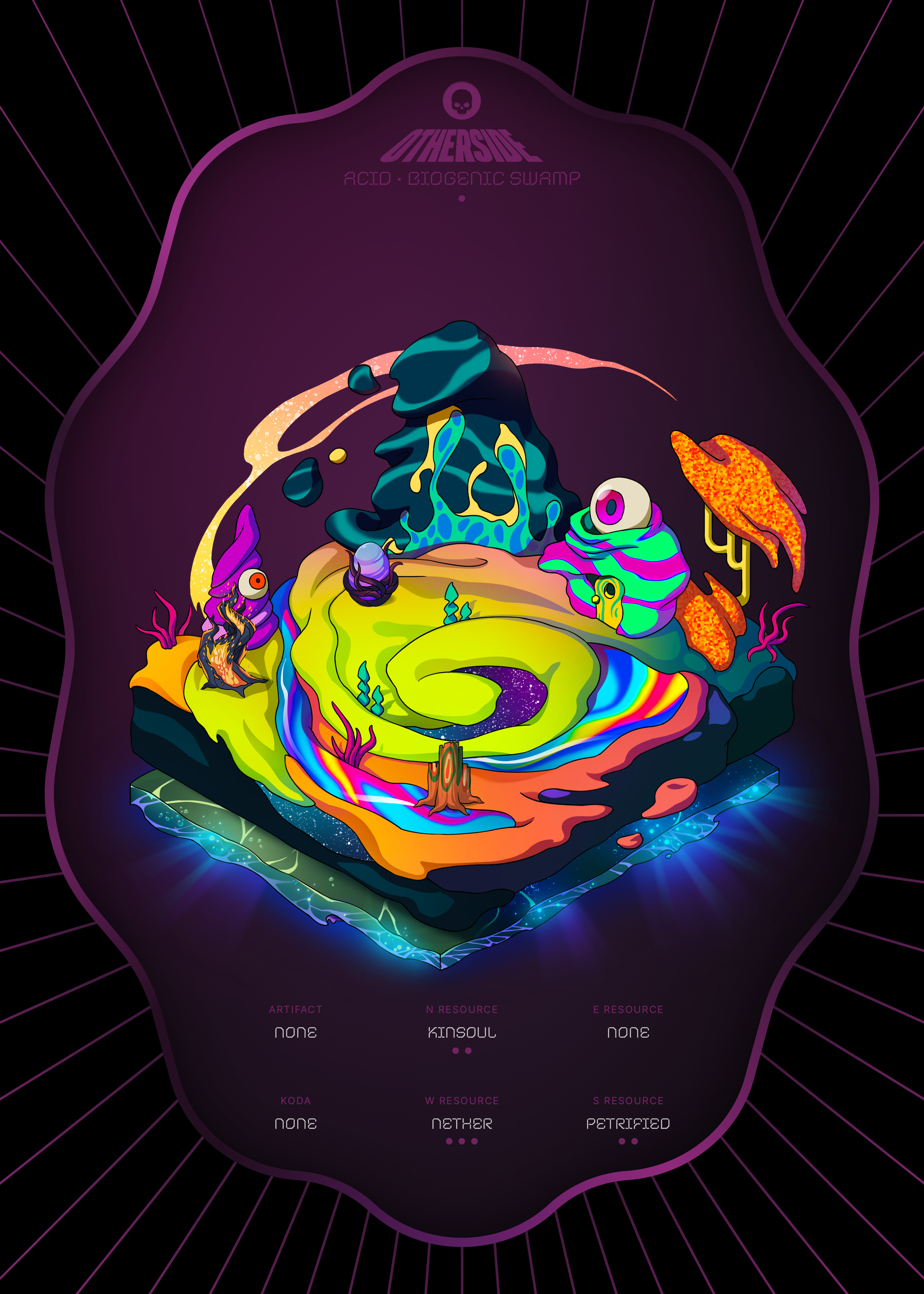 Otherdeed #9495 — Acid
