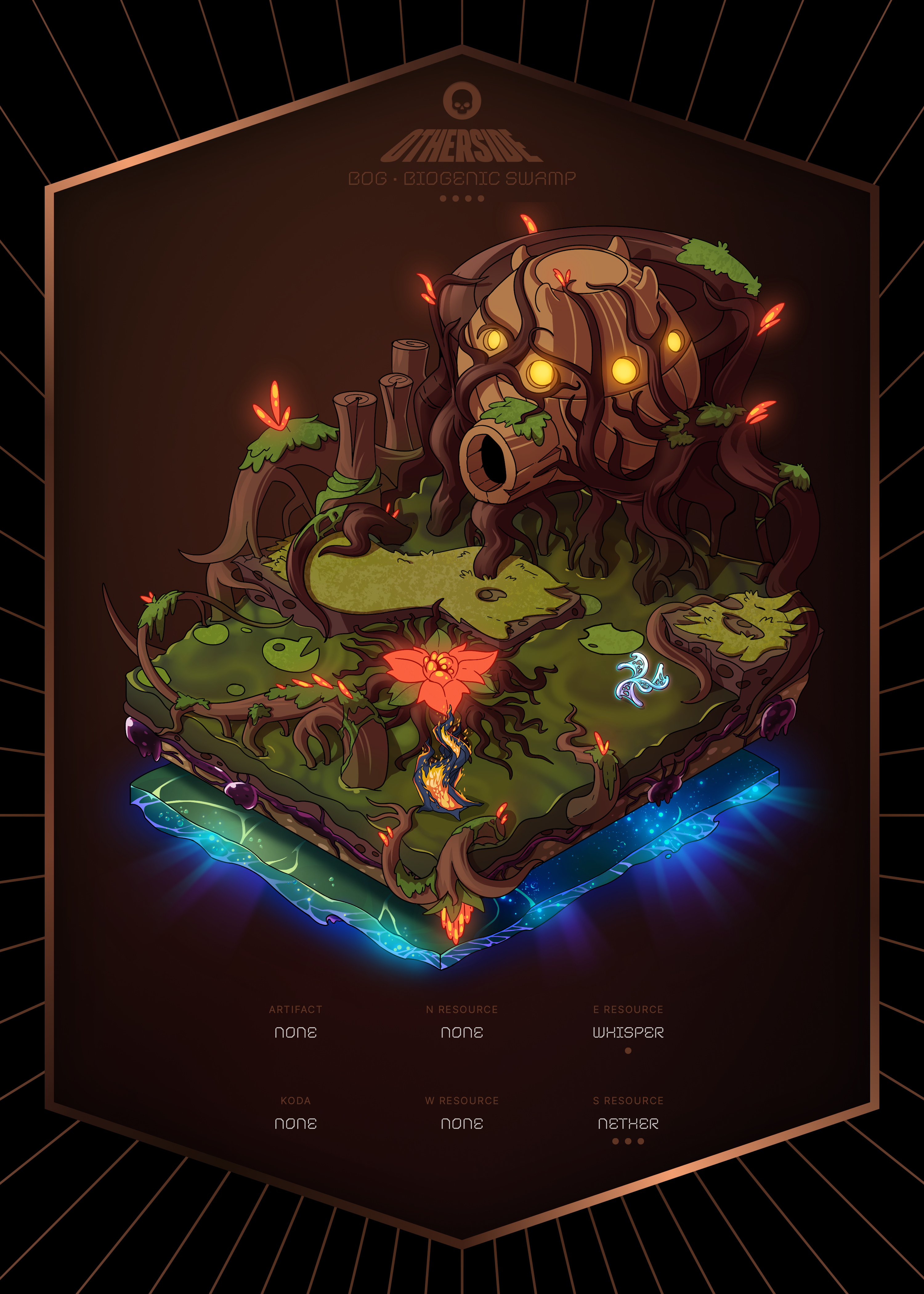 Otherdeed #1242 — Bog