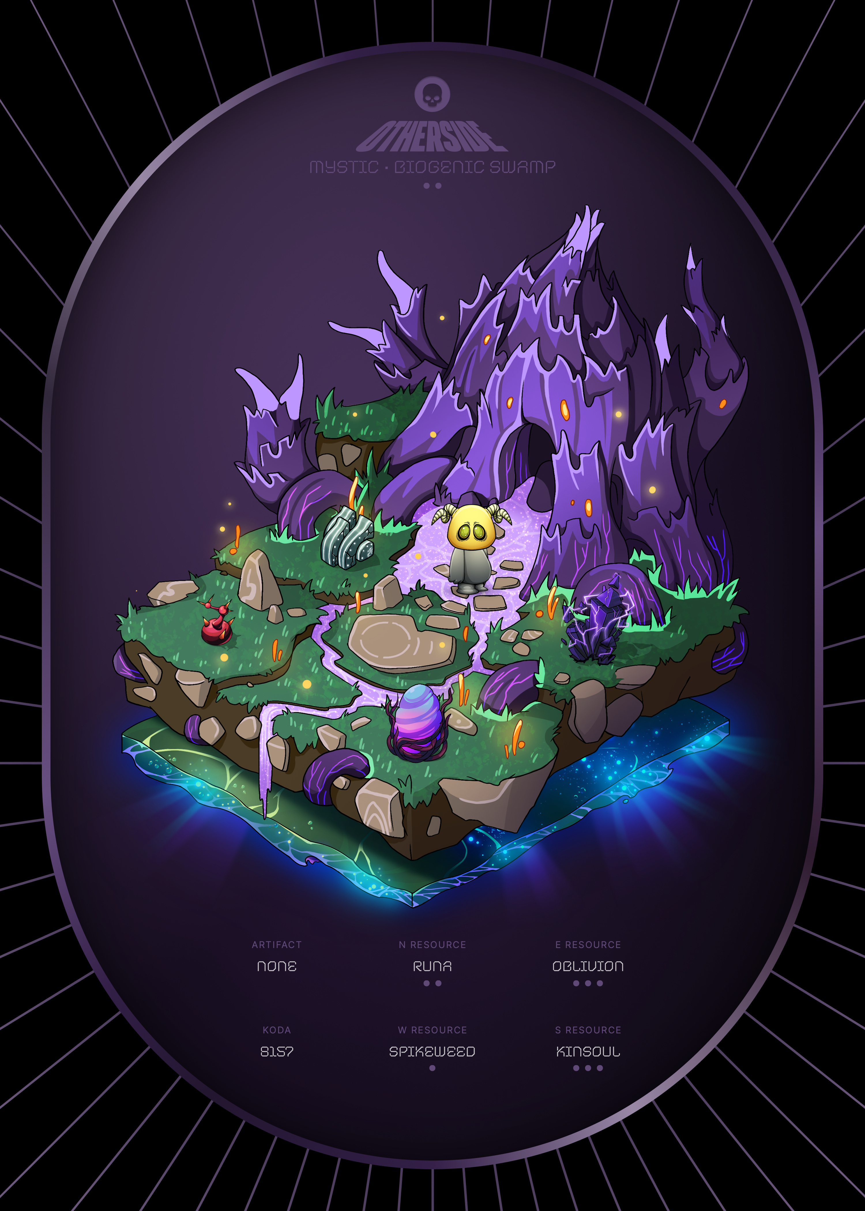 Otherdeed #5735 — Mystic