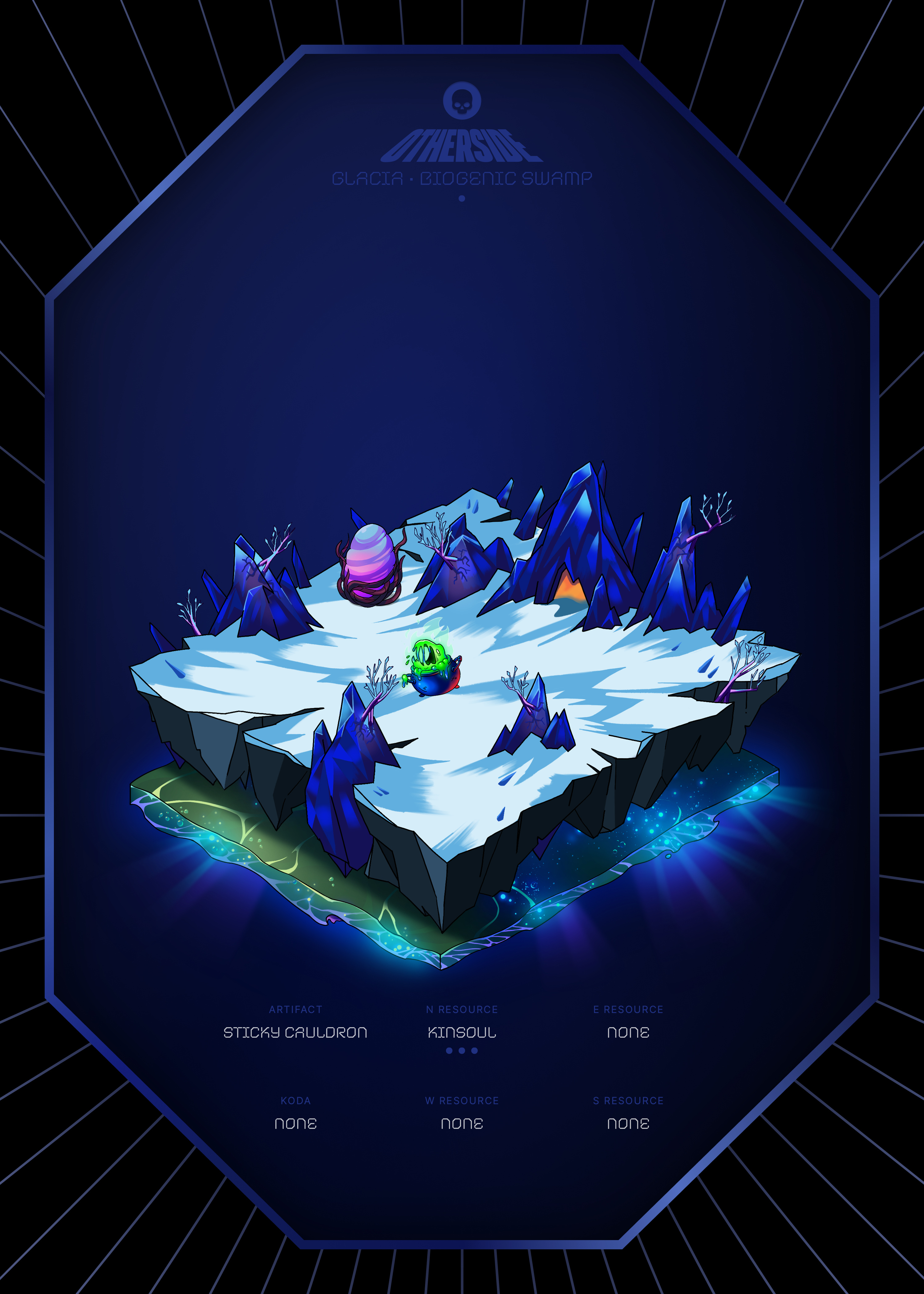 Otherdeed #7749 — Glacia