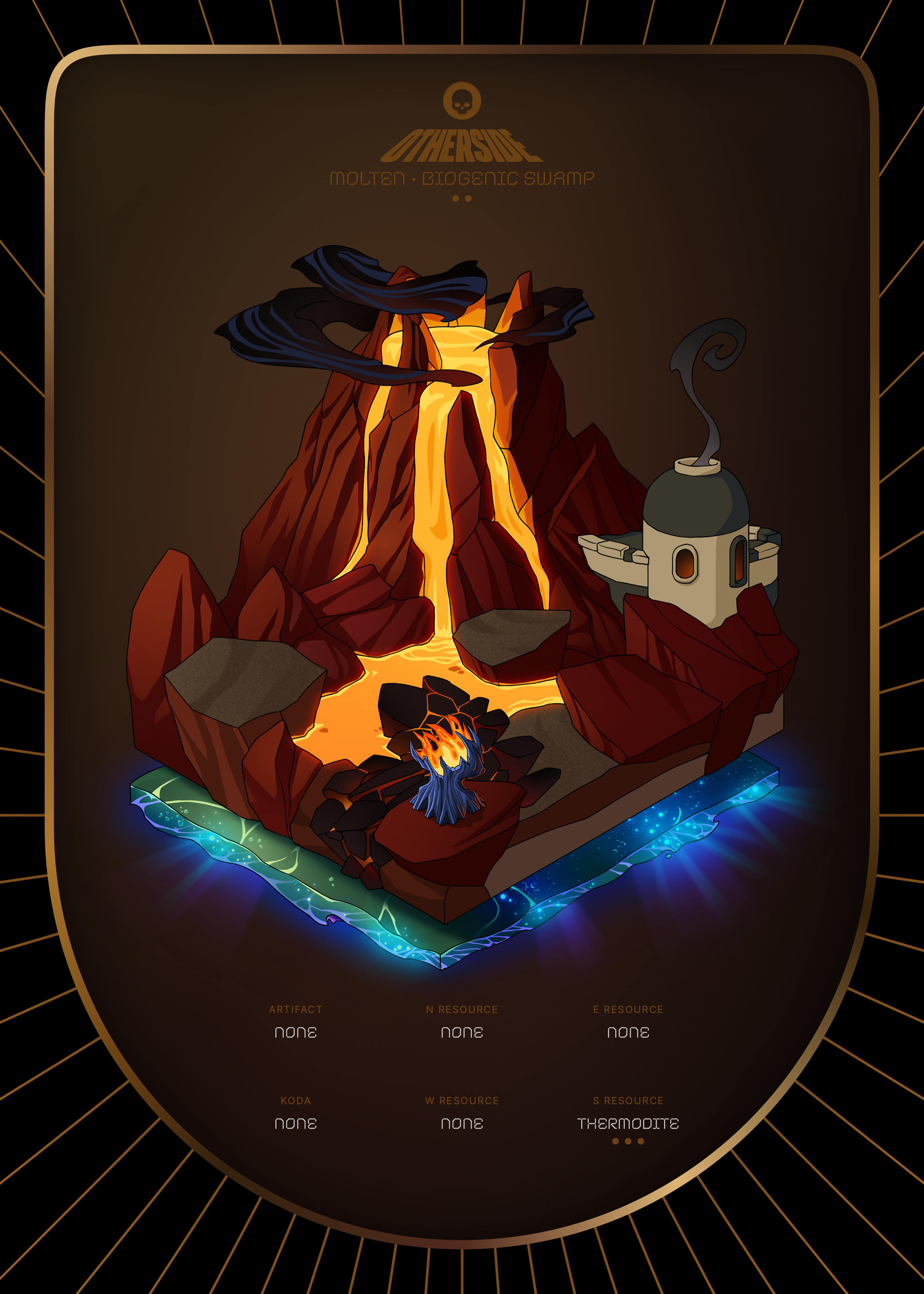 Otherdeed #8969 — Molten