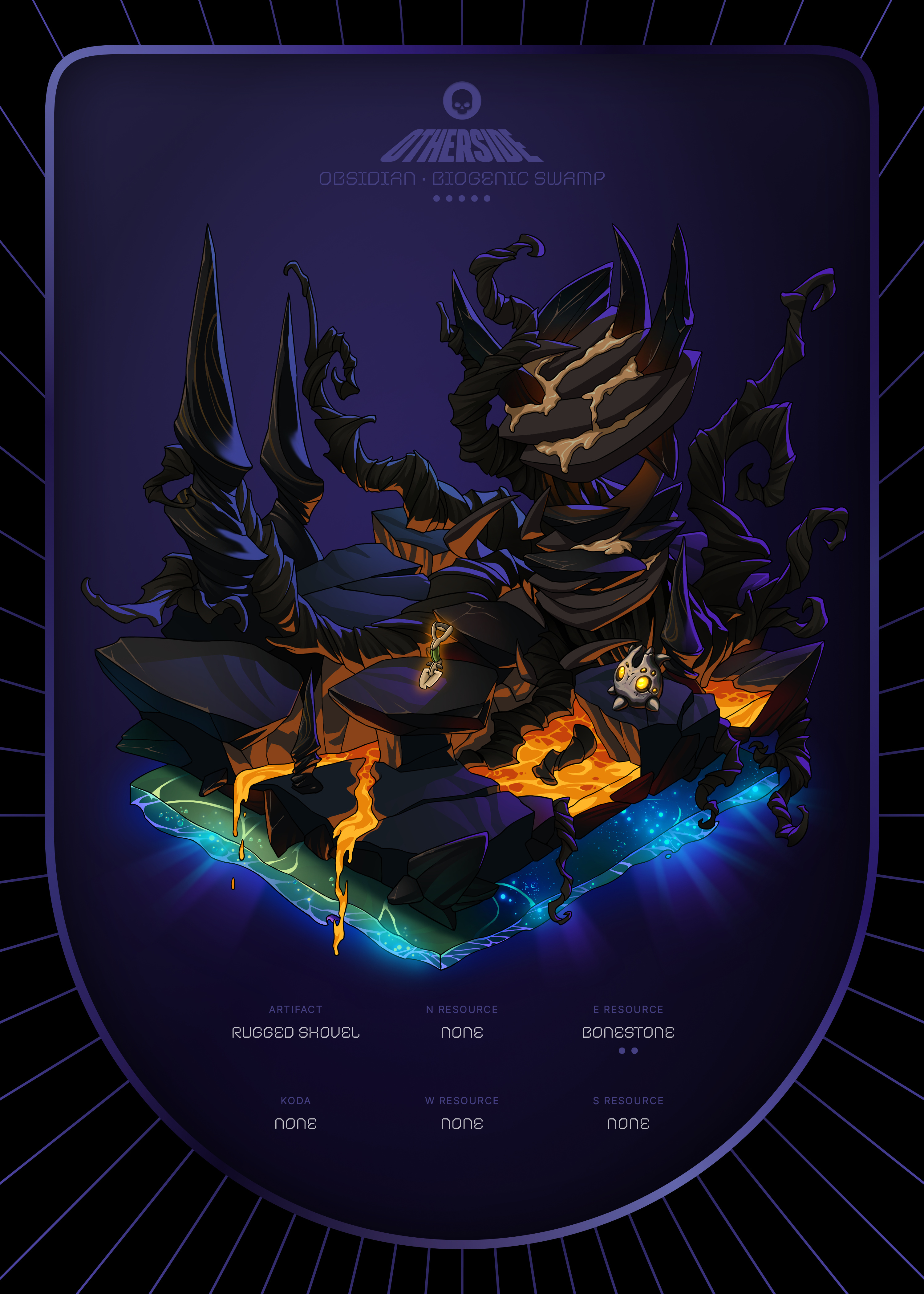 Otherdeed #6581 — Obsidian