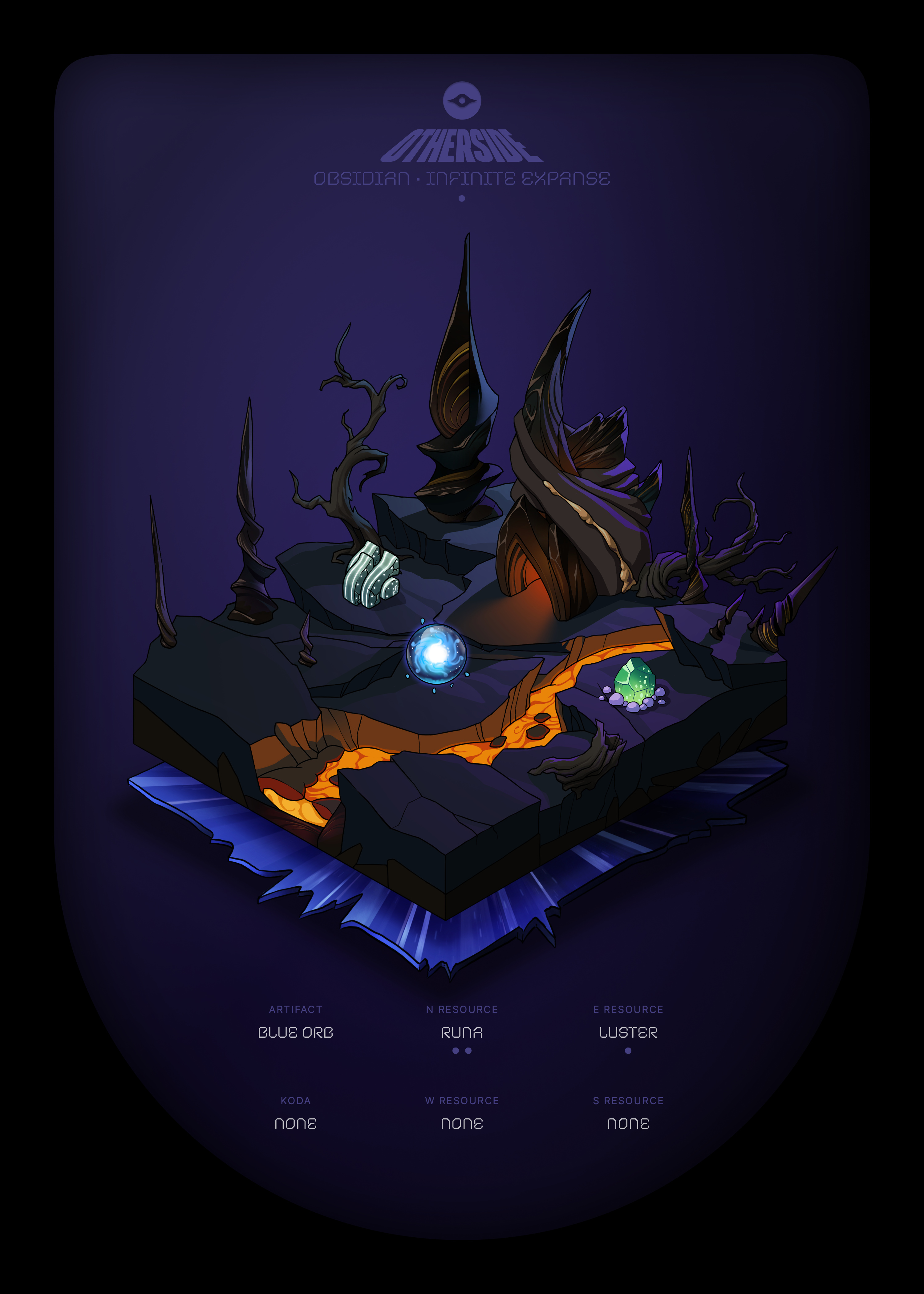 Otherdeed #44790 — Obsidian