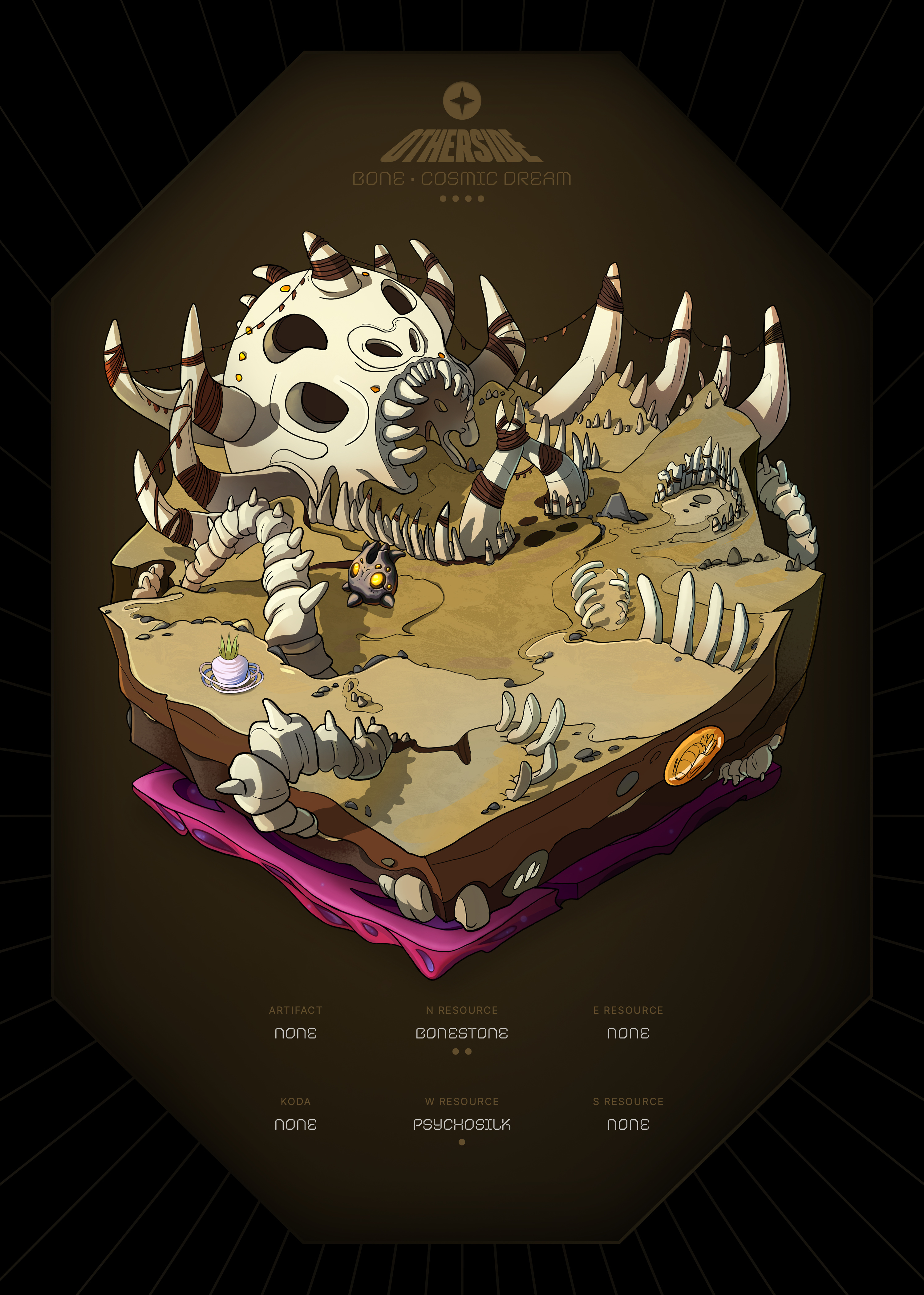 Otherdeed #99336 — Bone