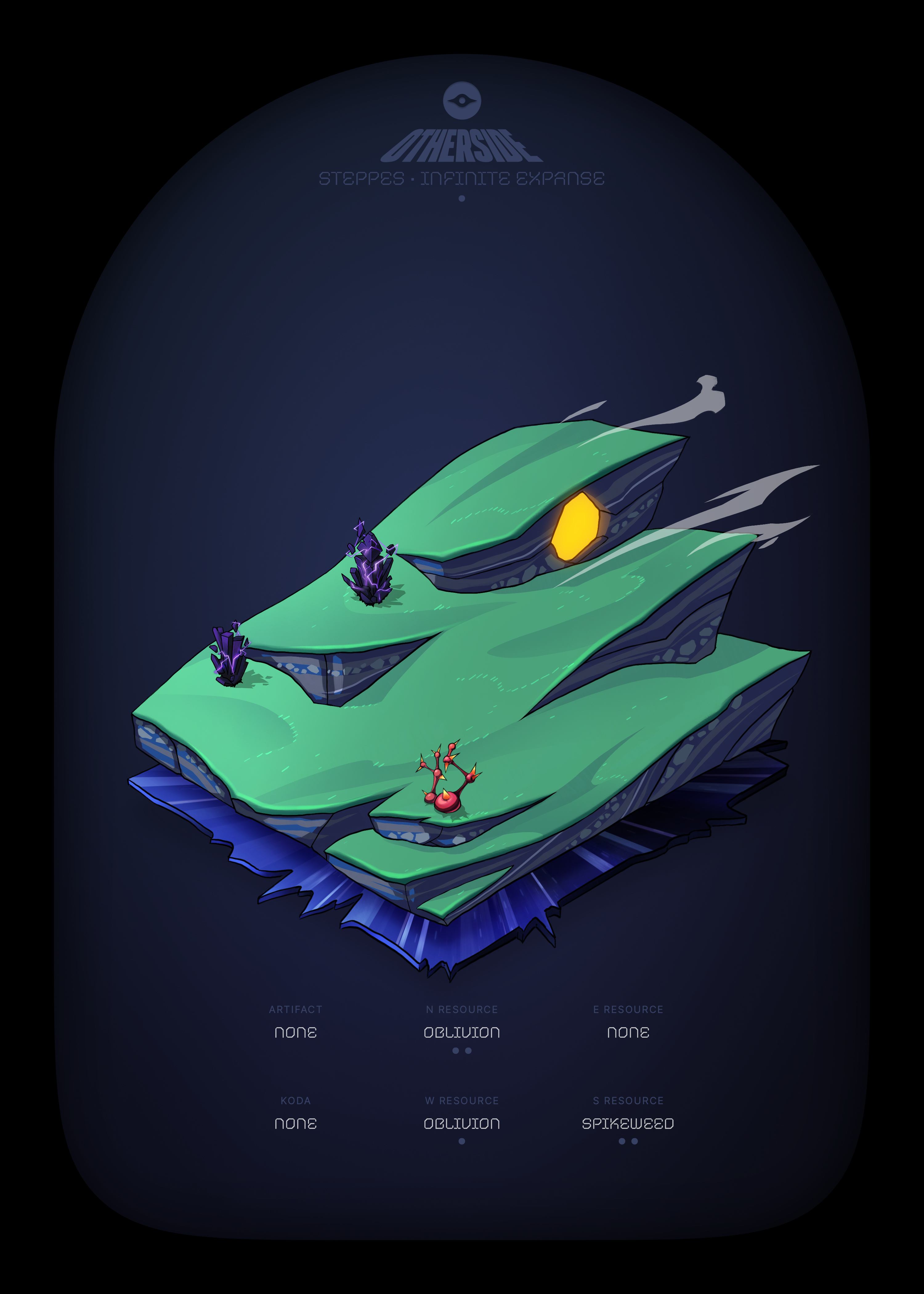 Otherdeed #49985 — Steppes