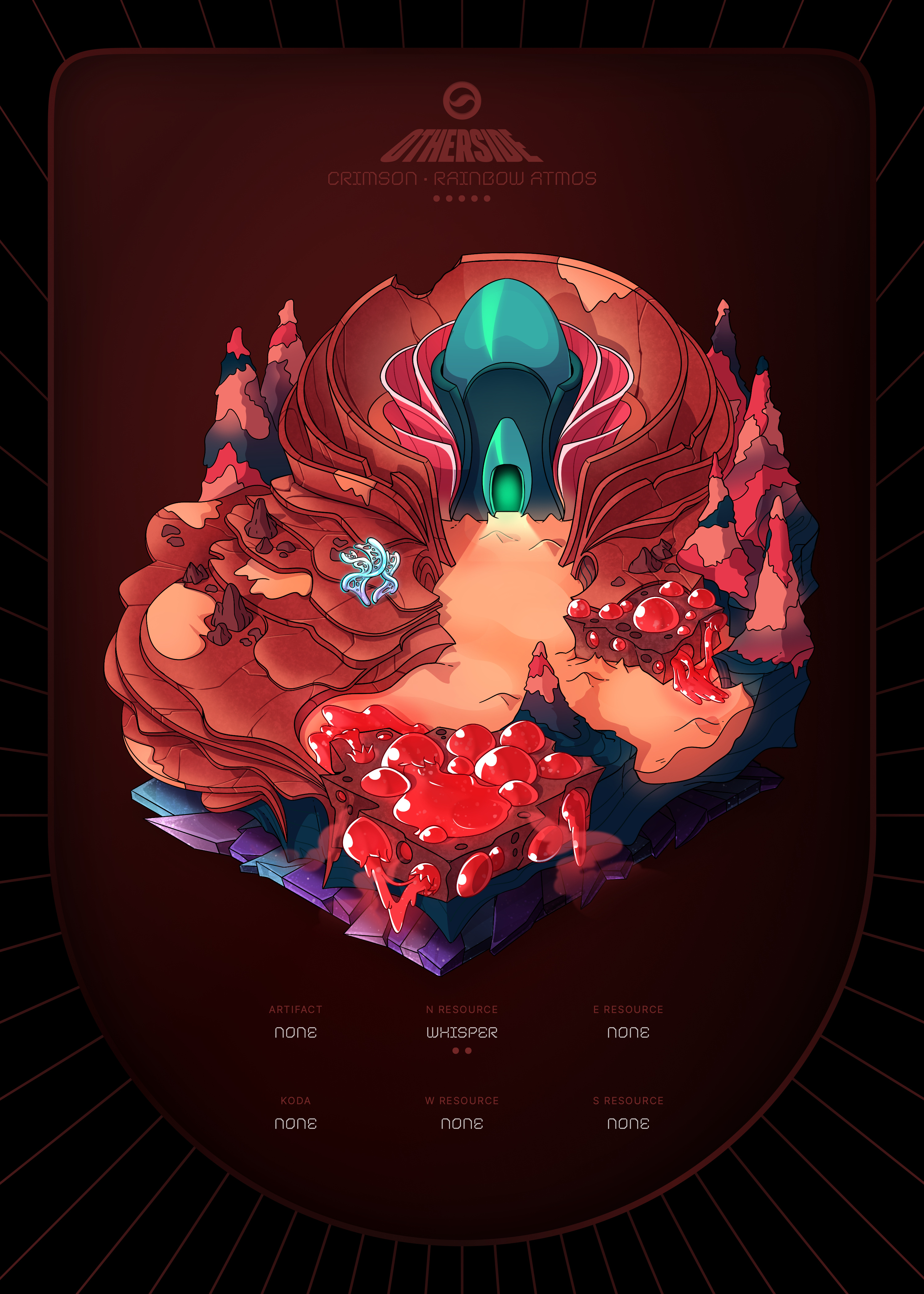 Otherdeed #84659 — Crimson