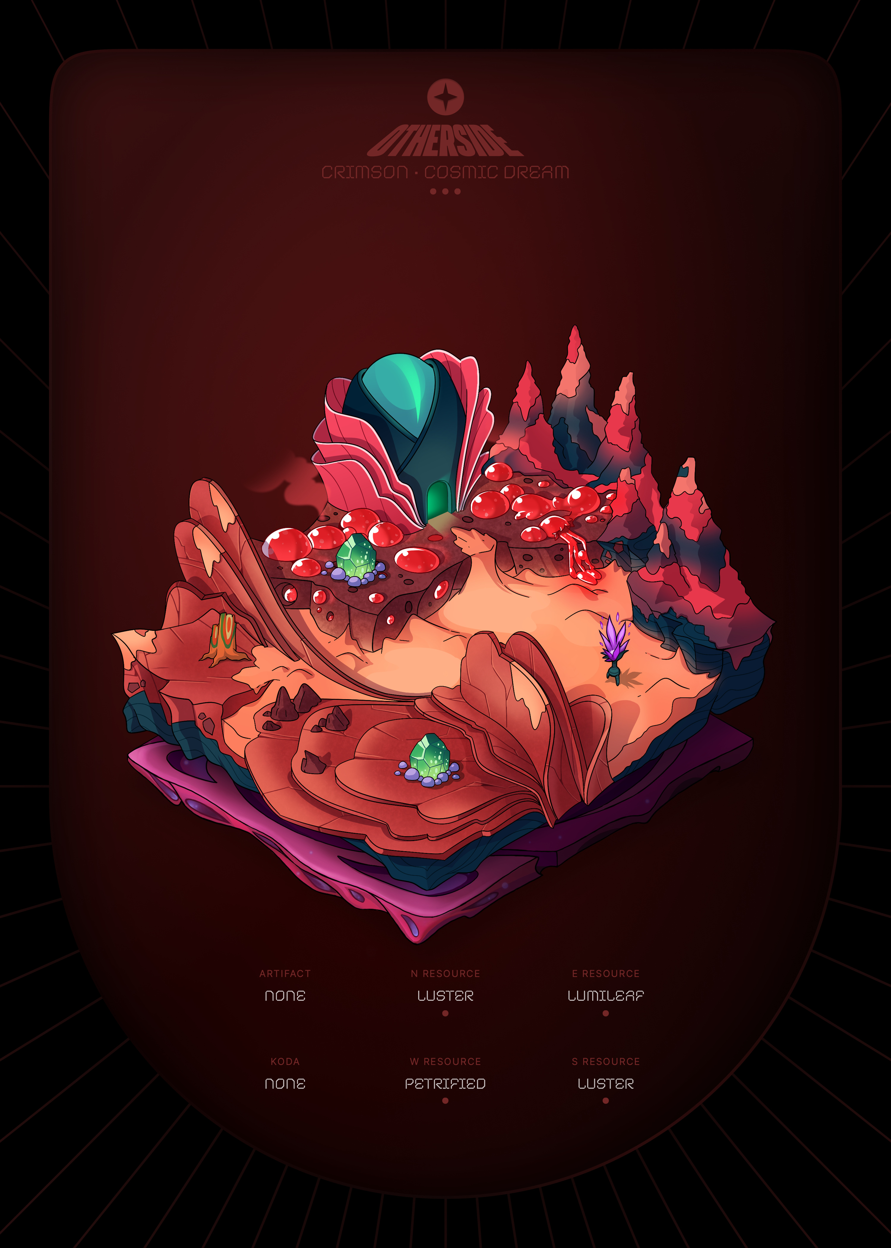 Otherdeed #39560 — Crimson
