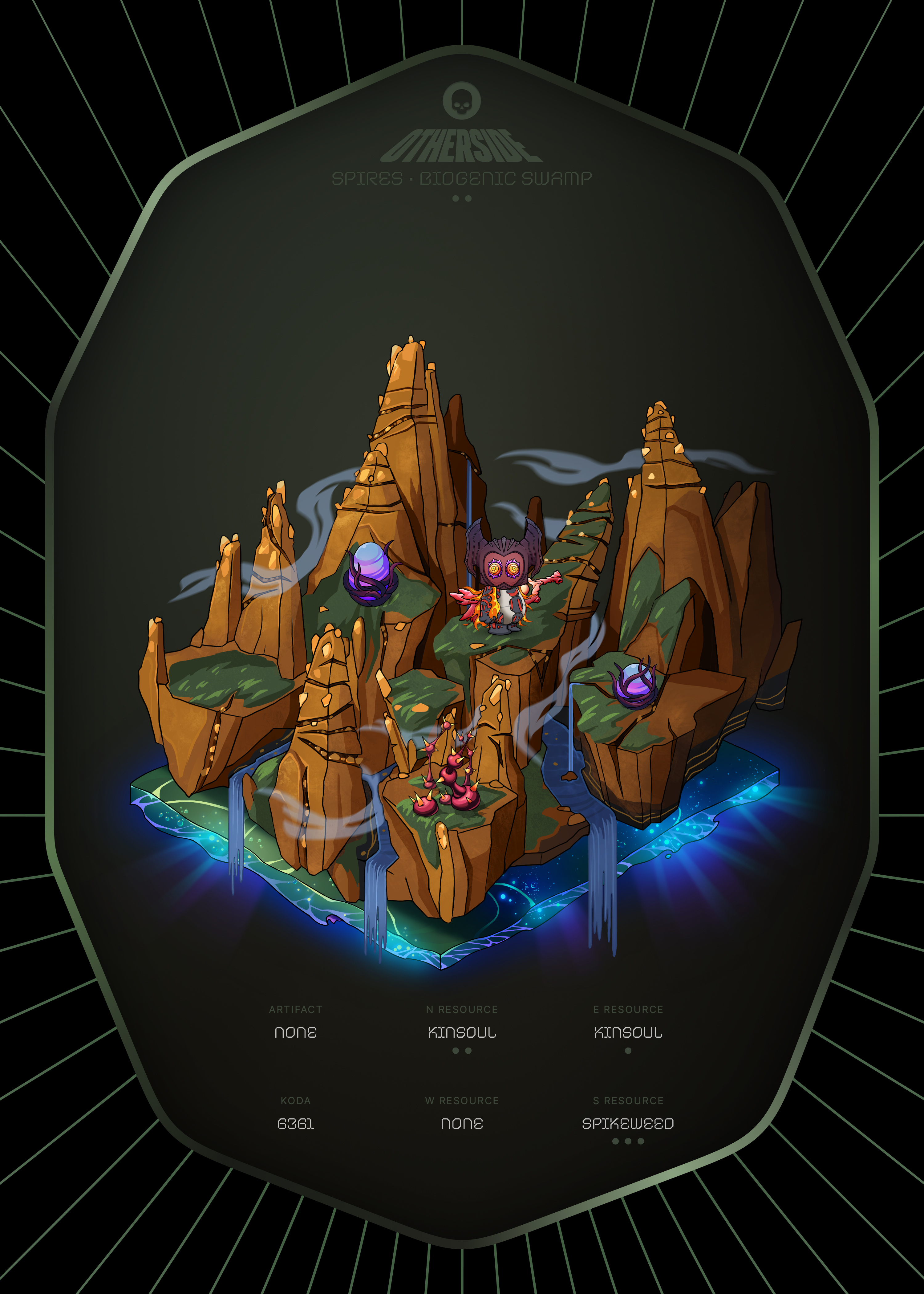 Otherdeed #5531 — Spires