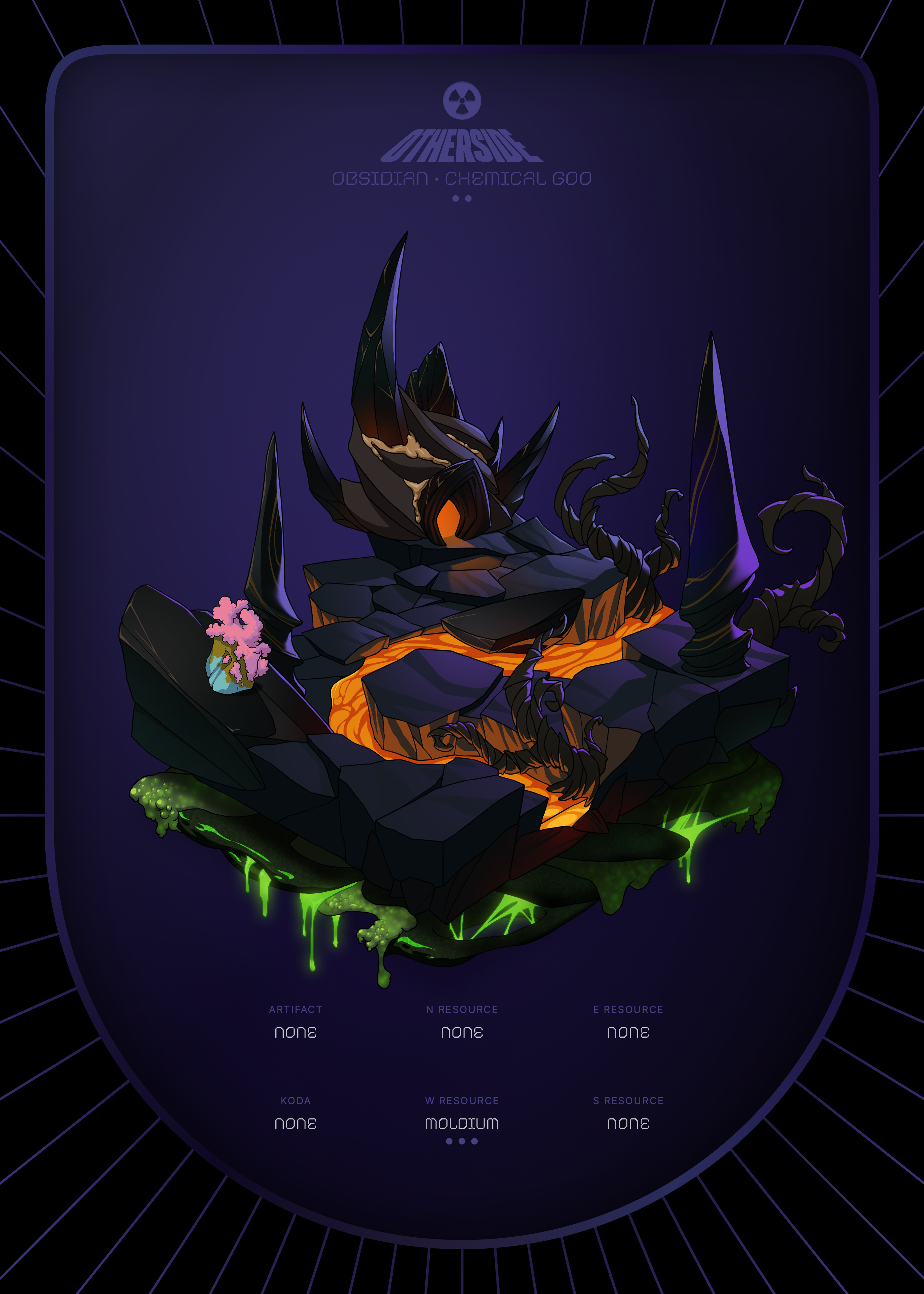 Otherdeed #21287 — Obsidian