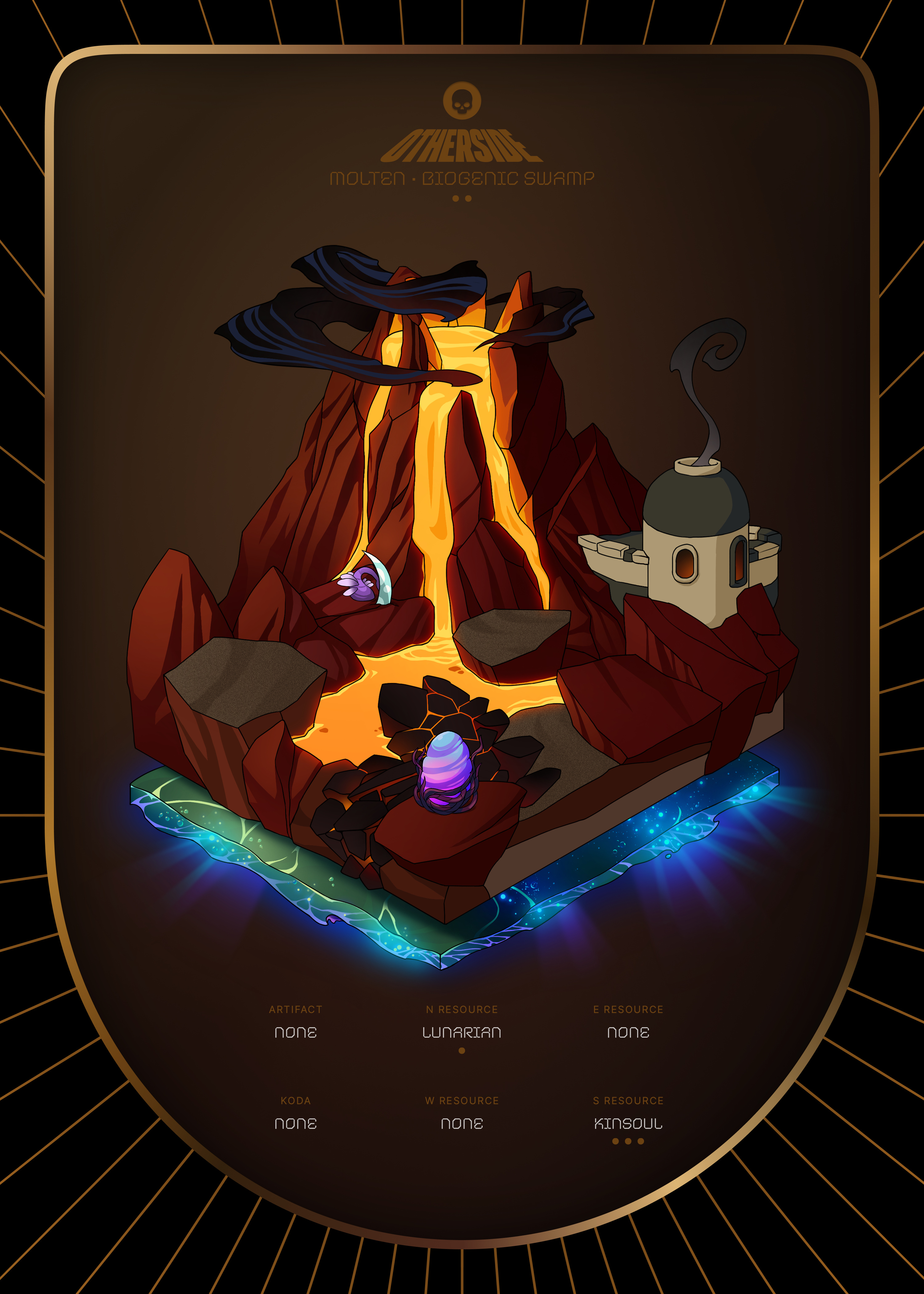 Otherdeed #8337 — Molten