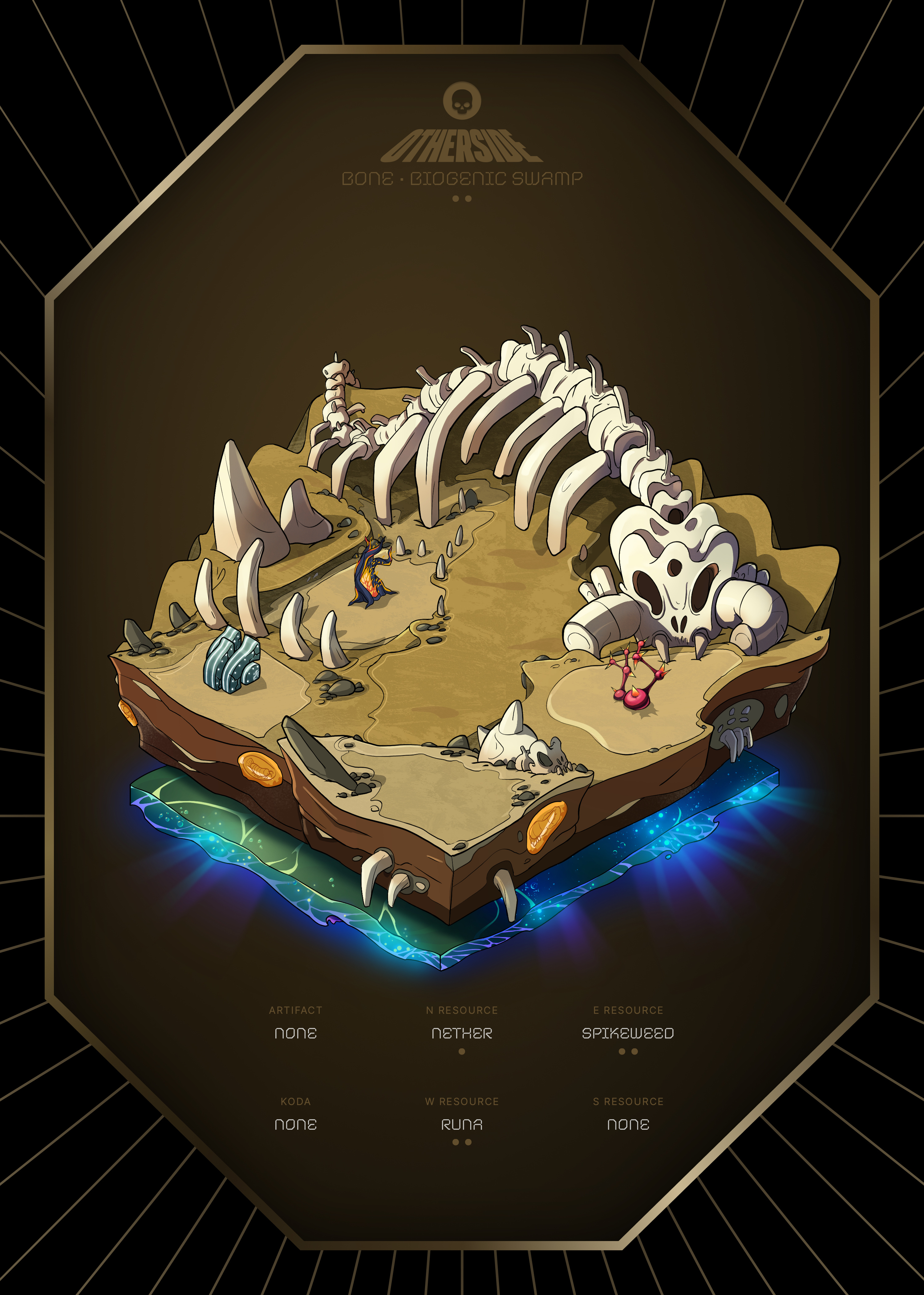 Otherdeed #7239 — Bone