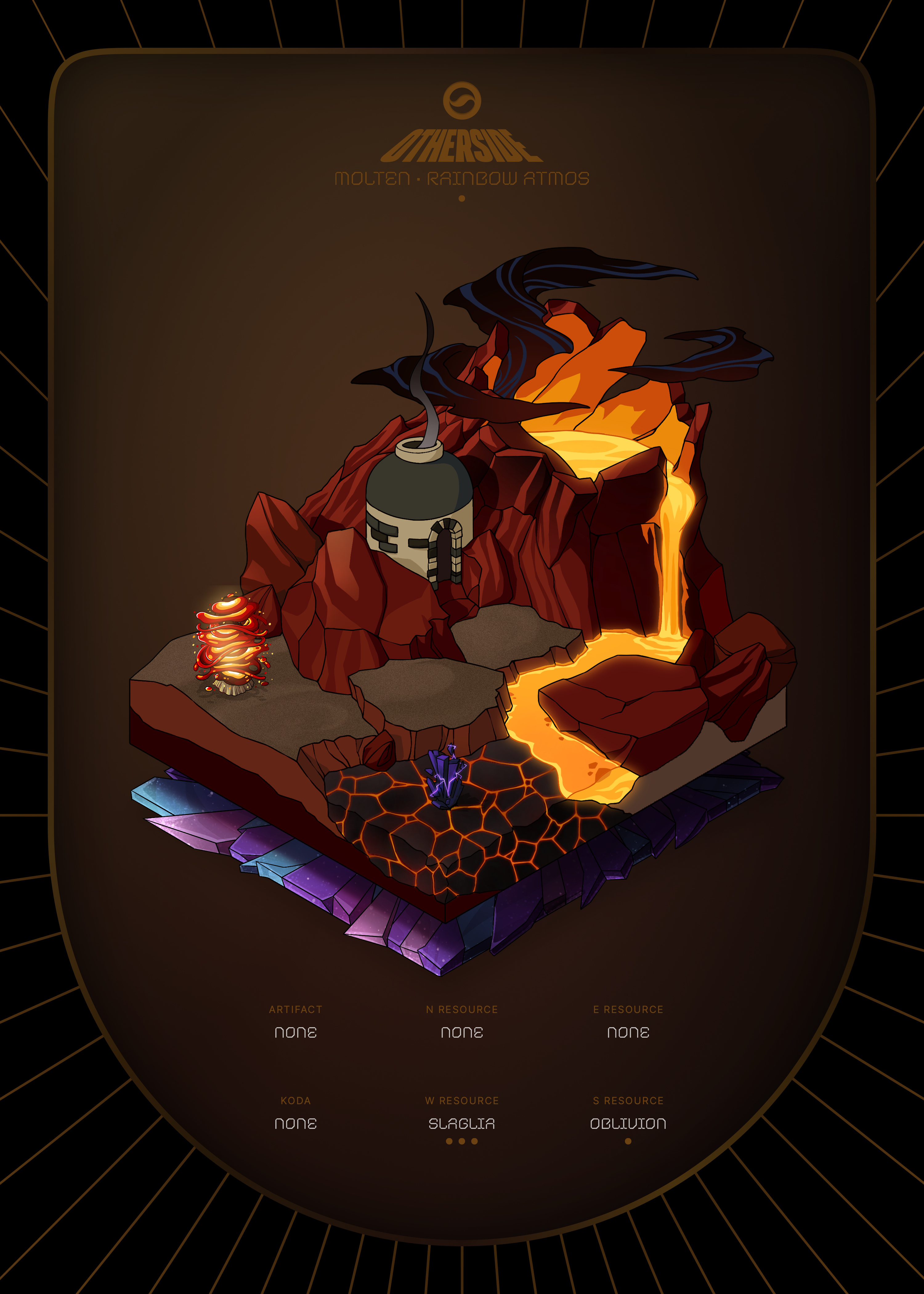 Otherdeed #74158 — Molten