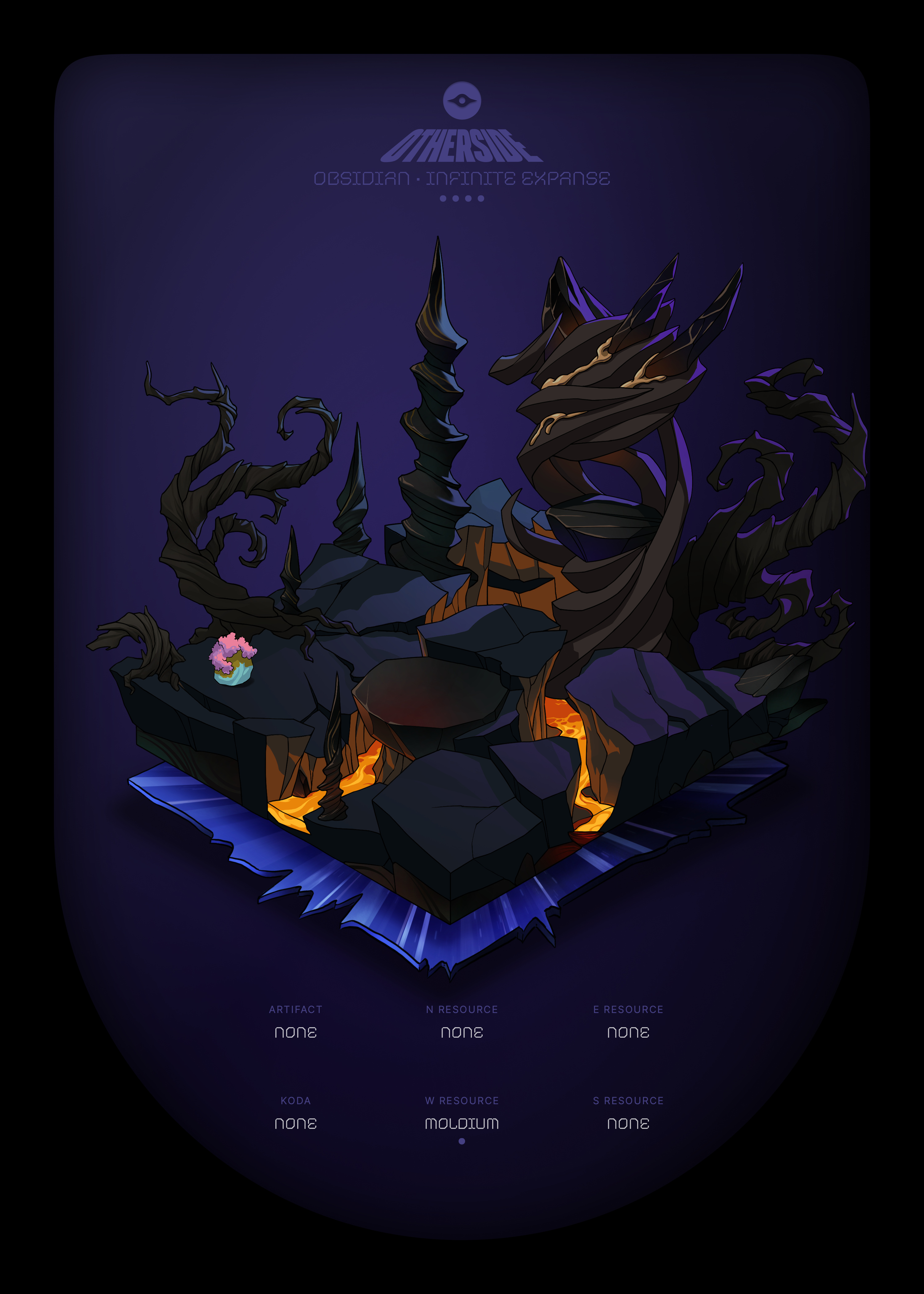 Otherdeed #55419 — Obsidian