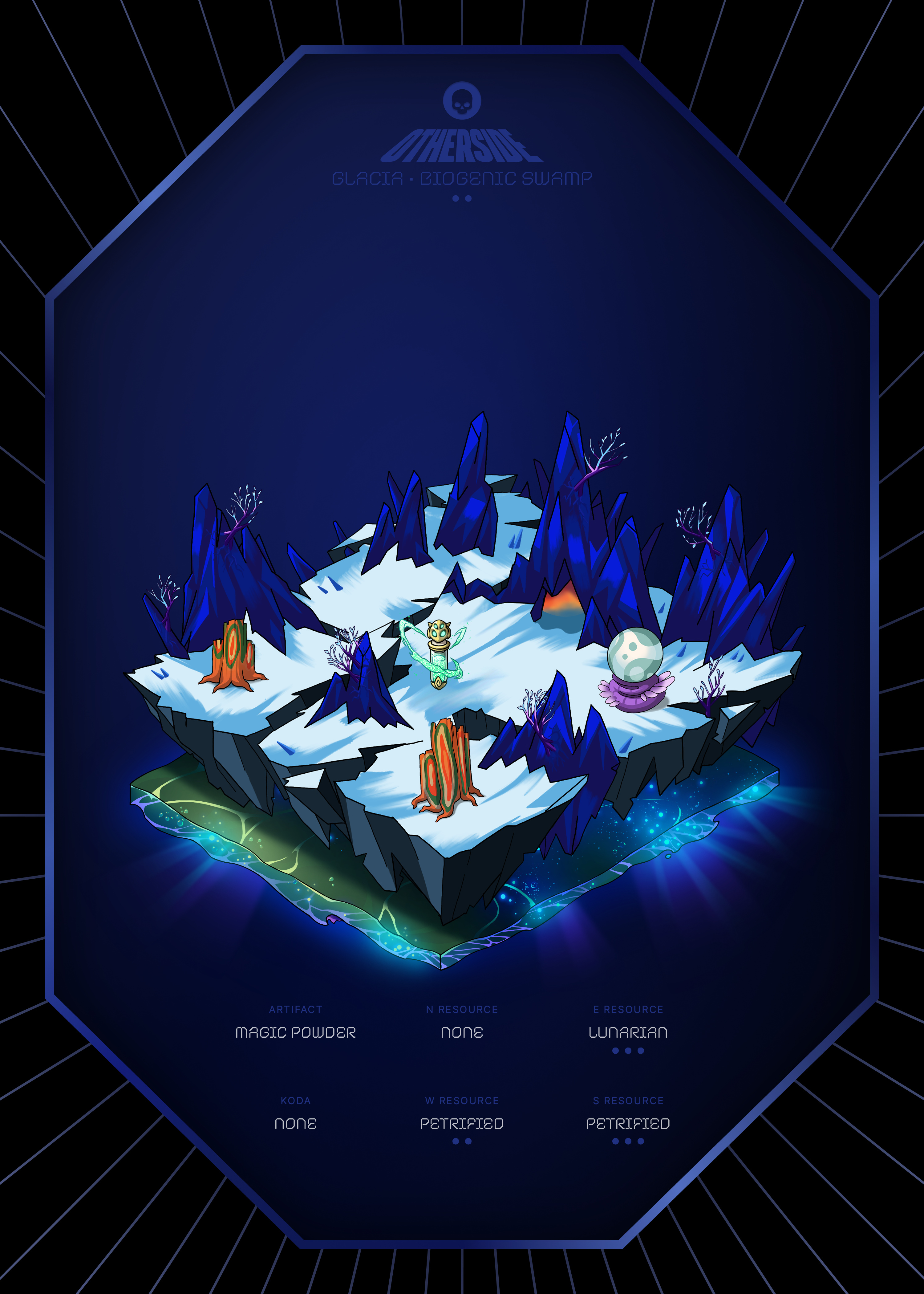 Otherdeed #2217 — Glacia